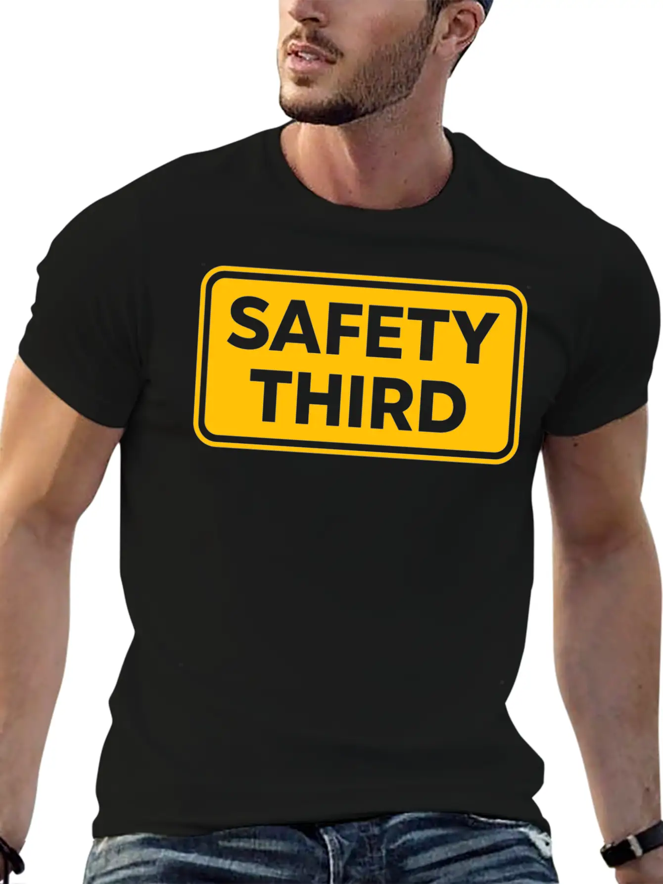 Safety Third Soft Cotton Short Sleeve Tee – Unisex Wardrobe Staple