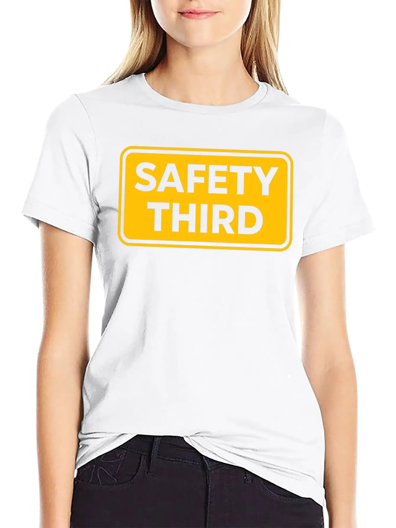 Safety Third Soft Cotton Short Sleeve Tee – Unisex Wardrobe Staple