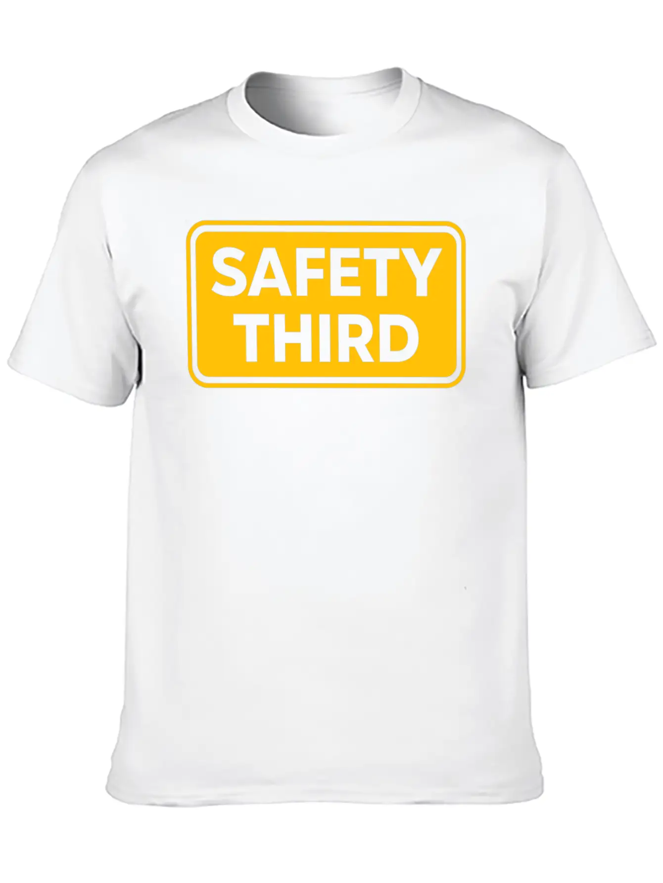 Safety Third Soft Cotton Short Sleeve Tee – Unisex Wardrobe Staple