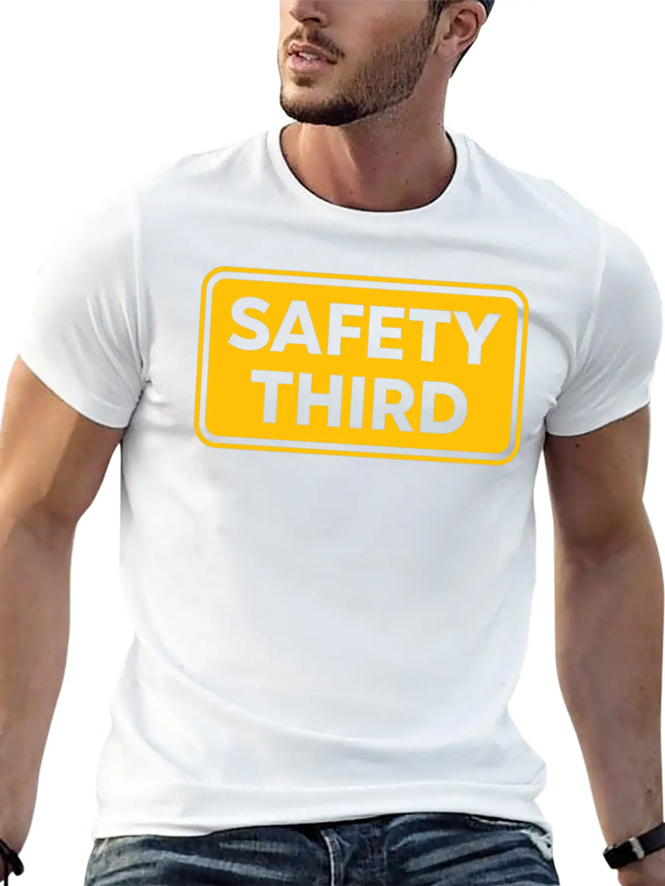 Safety Third Soft Cotton Short Sleeve Tee – Unisex Wardrobe Staple