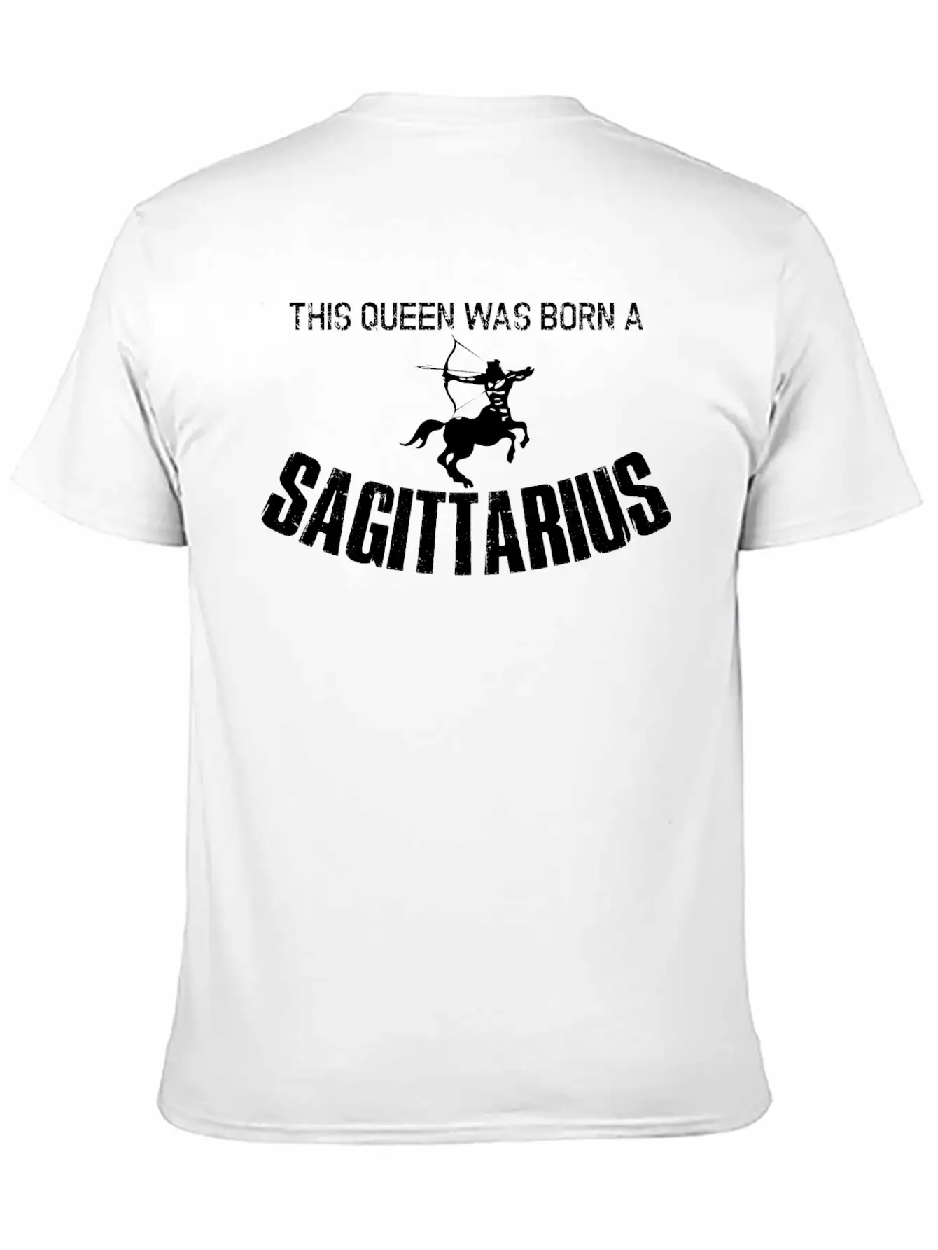 Sagittarius Queen Sun Moon Astrology Fire Archer Comfortable Minimalist Graphic Tee – Summer Style Essential
