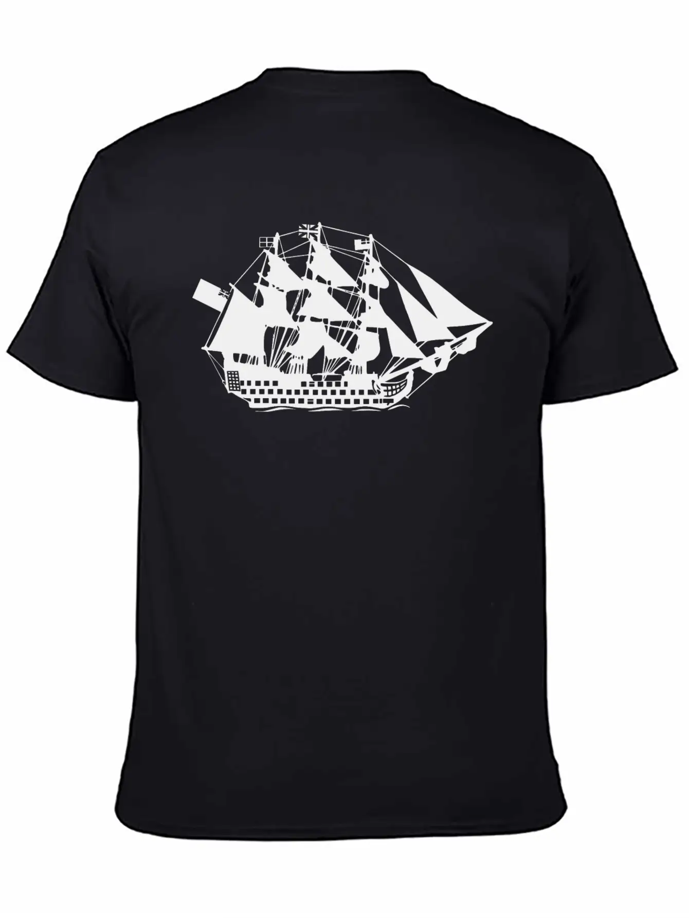 Sailing Ship Lightweight Cotton T-Shirt – Daily Comfort Graphic Shirt