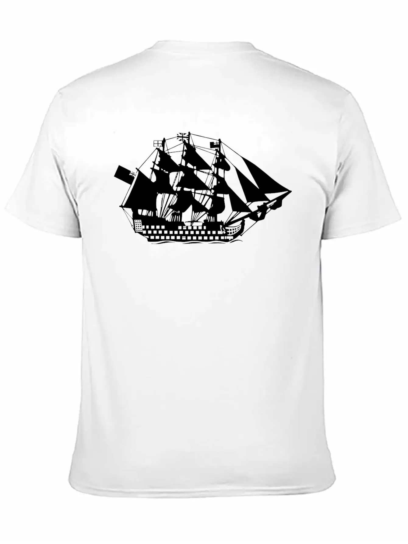 Sailing Ship Lightweight Cotton T-Shirt – Daily Comfort Graphic Shirt