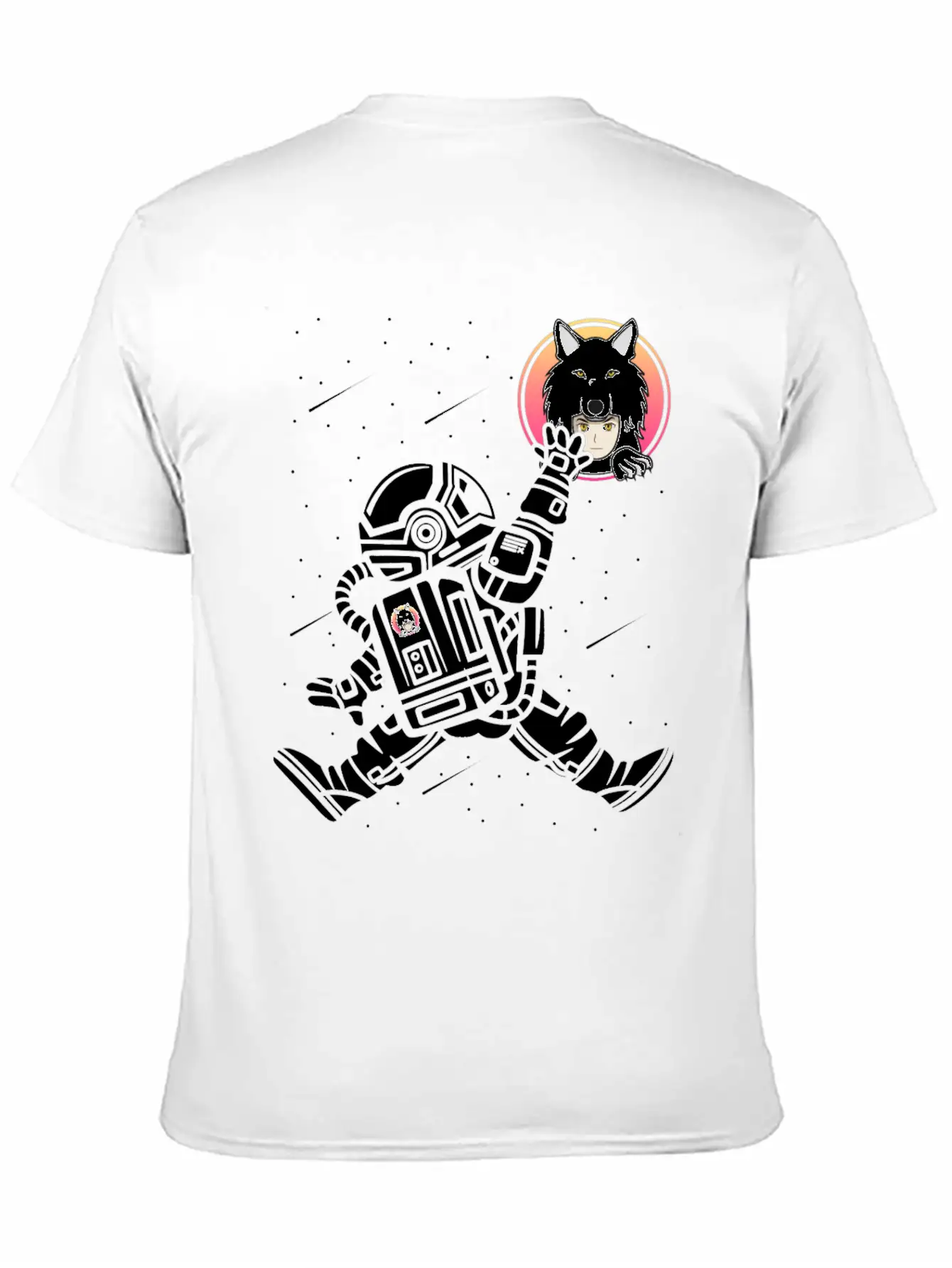 Saitama Inu Coin Space Man Astronaut Jump Token Unisex Casual T-Shirt – Clean Design For Daily Comfort