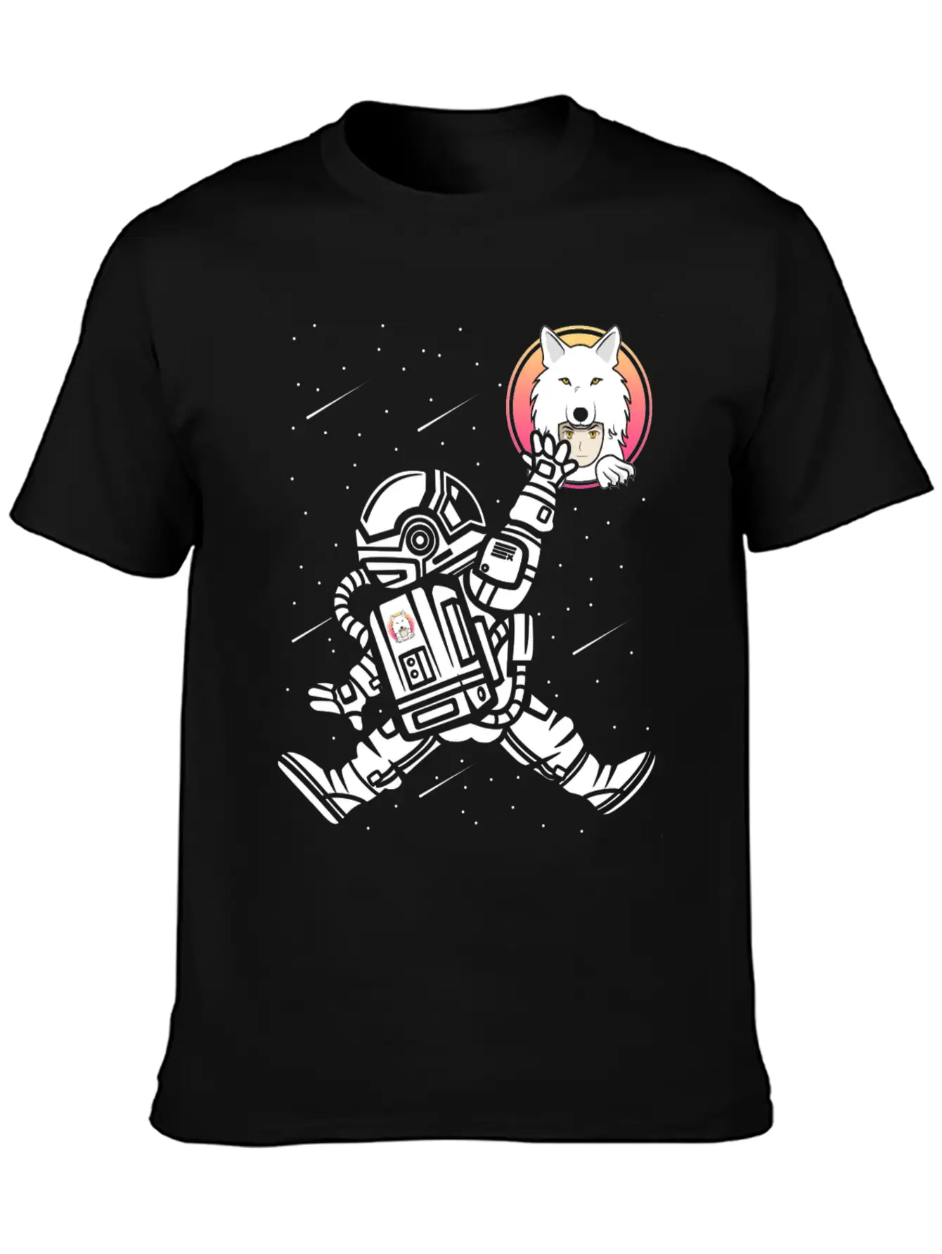 Saitama Inu Coin Space Man Astronaut Jump Token Unisex Casual T-Shirt – Clean Design For Daily Comfort