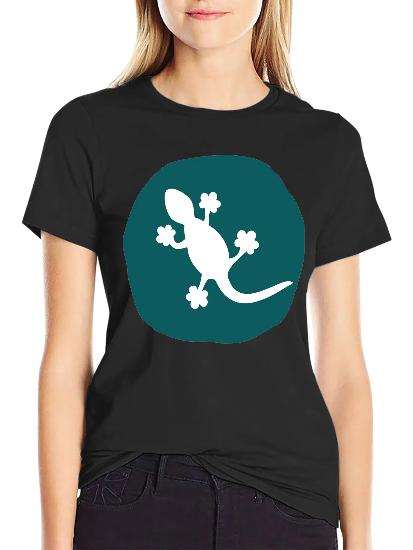 Salamander Gecko Reptile Nature Rainforest Gift Soft Cotton Short Sleeve Tee – Unisex Wardrobe Staple