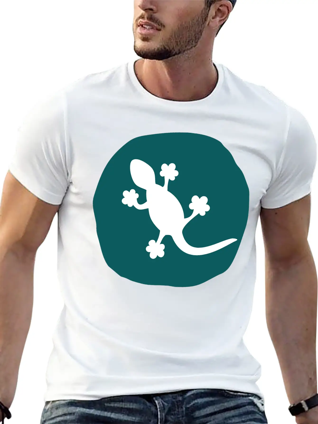 Salamander Gecko Reptile Nature Rainforest Gift Soft Cotton Short Sleeve Tee – Unisex Wardrobe Staple