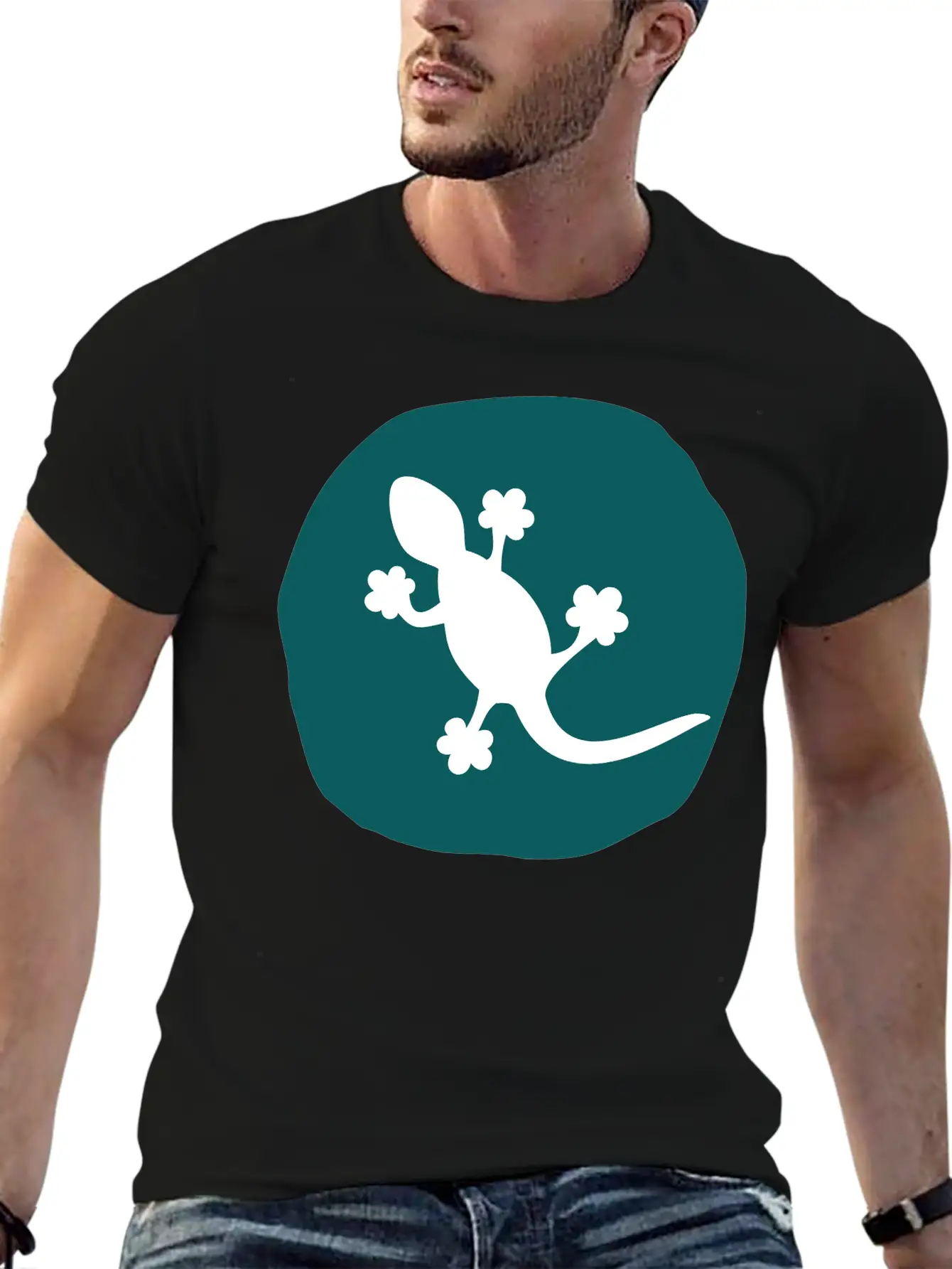 Salamander Gecko Reptile Nature Rainforest Gift Soft Cotton Short Sleeve Tee – Unisex Wardrobe Staple