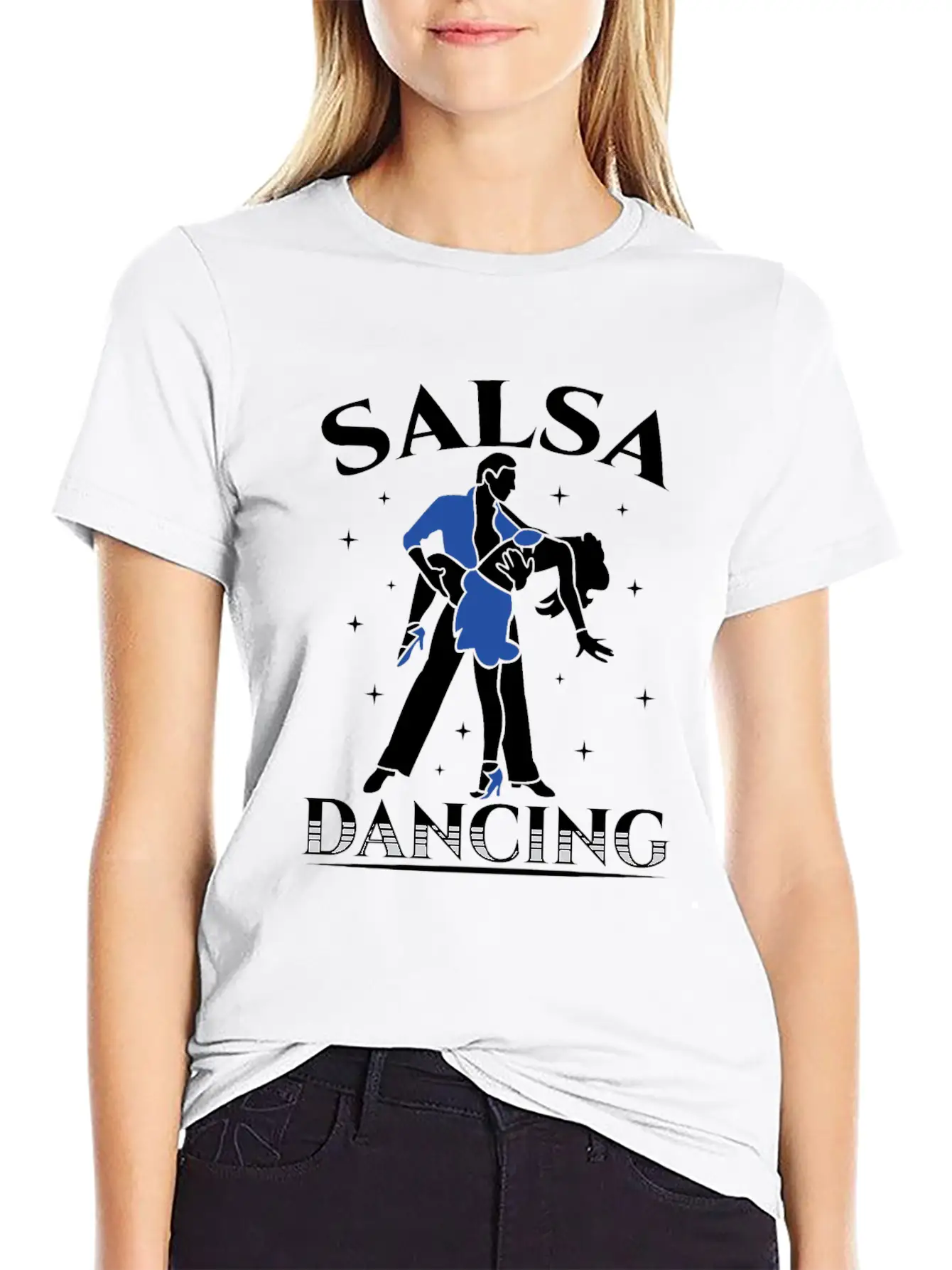 Salsa Dancing Dance Dancer Latin Basic Graphic T-Shirt – Daily Comfort In Soft Cotton