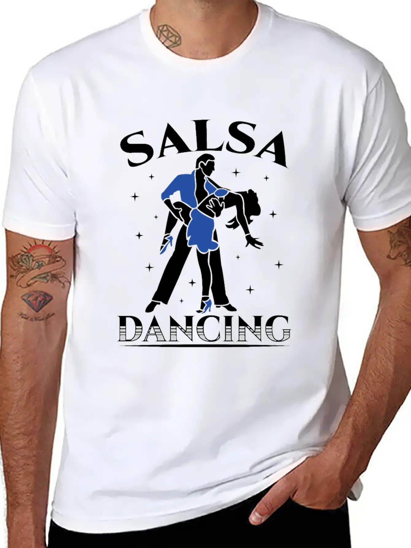 Salsa Dancing Dance Dancer Latin Basic Graphic T-Shirt – Daily Comfort In Soft Cotton
