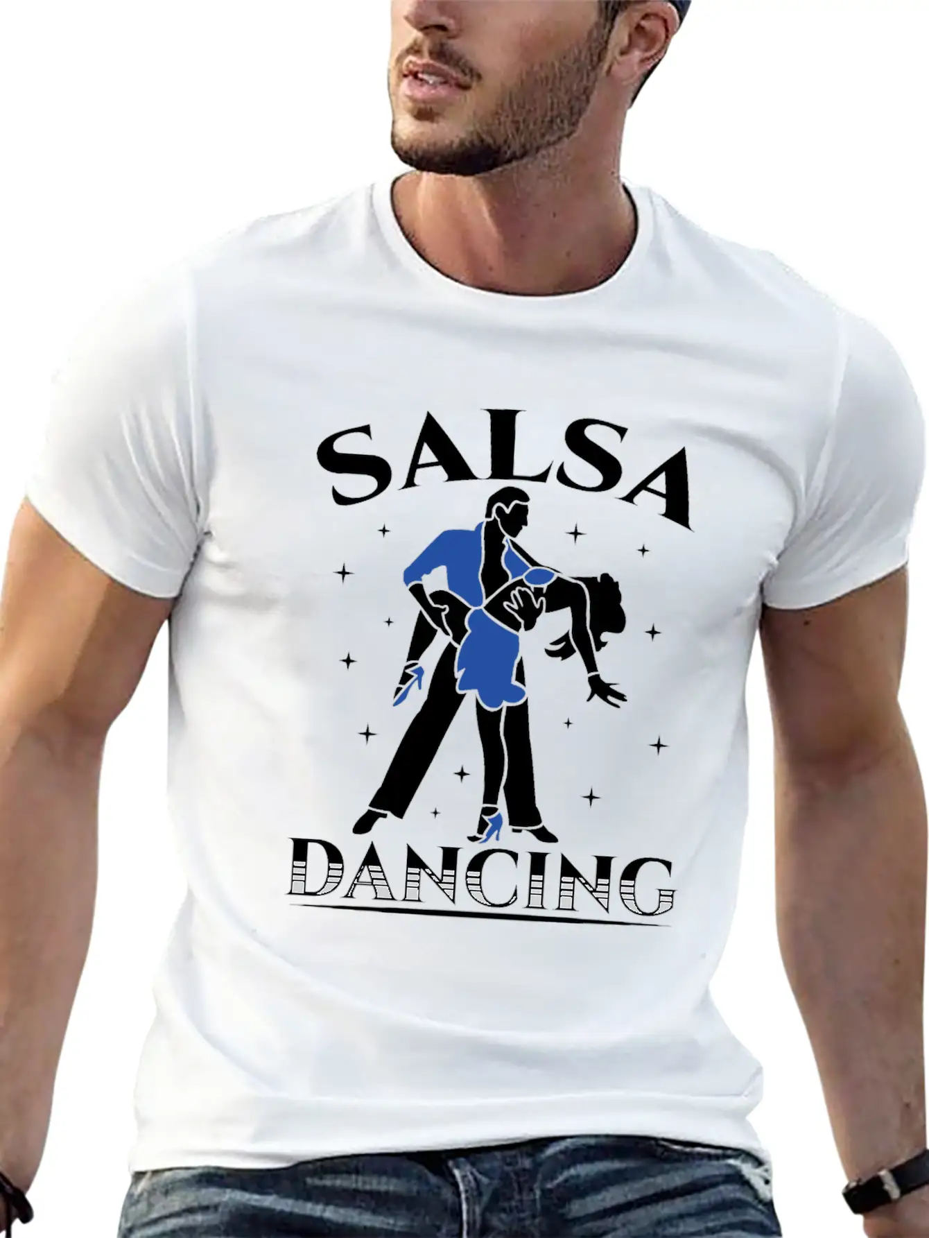 Salsa Dancing Dance Dancer Latin Basic Graphic T-Shirt – Daily Comfort In Soft Cotton