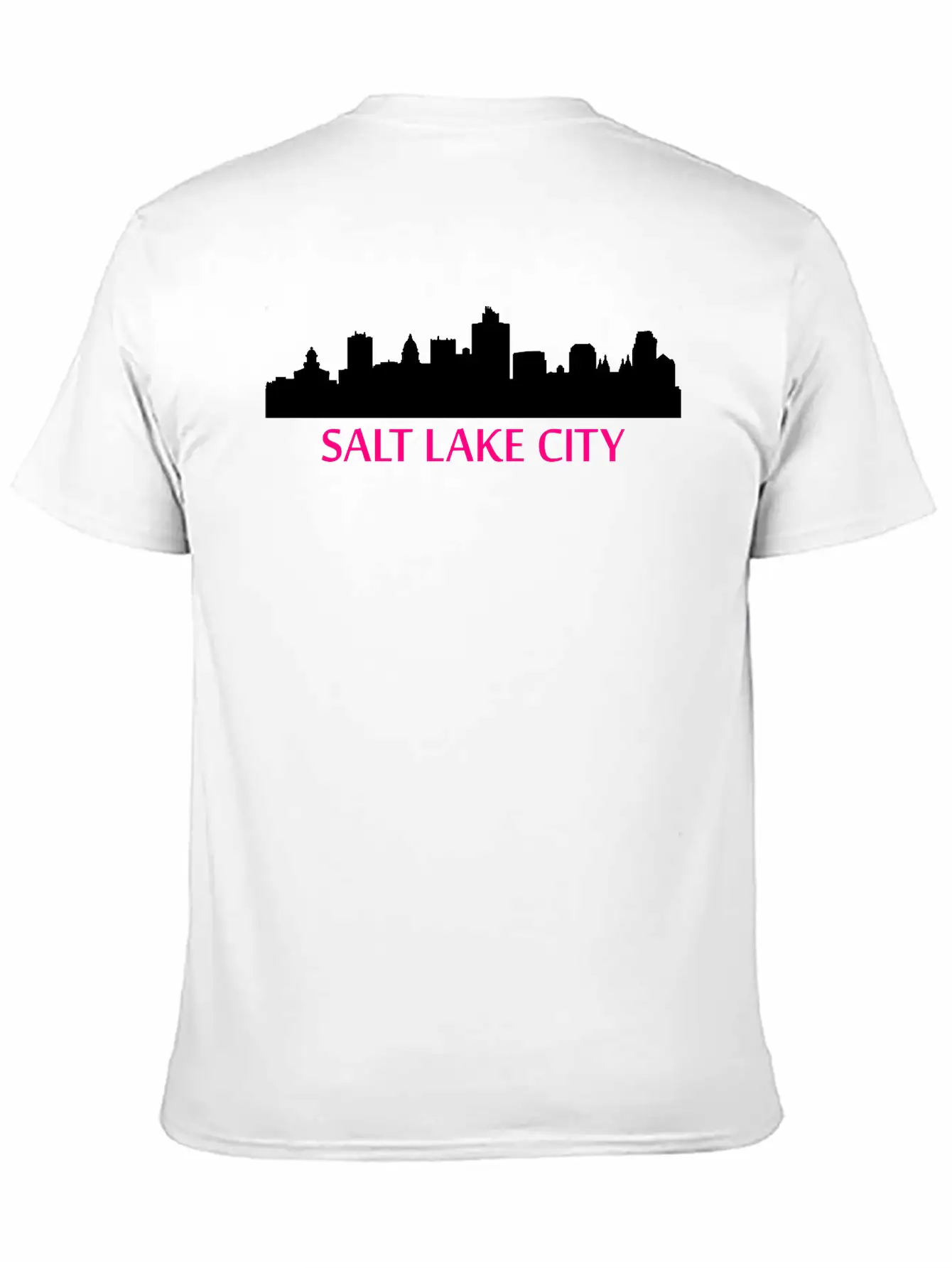 Salt Lake City, Utah Modern Fit Casual T-Shirt – Clean And Versatile Design
