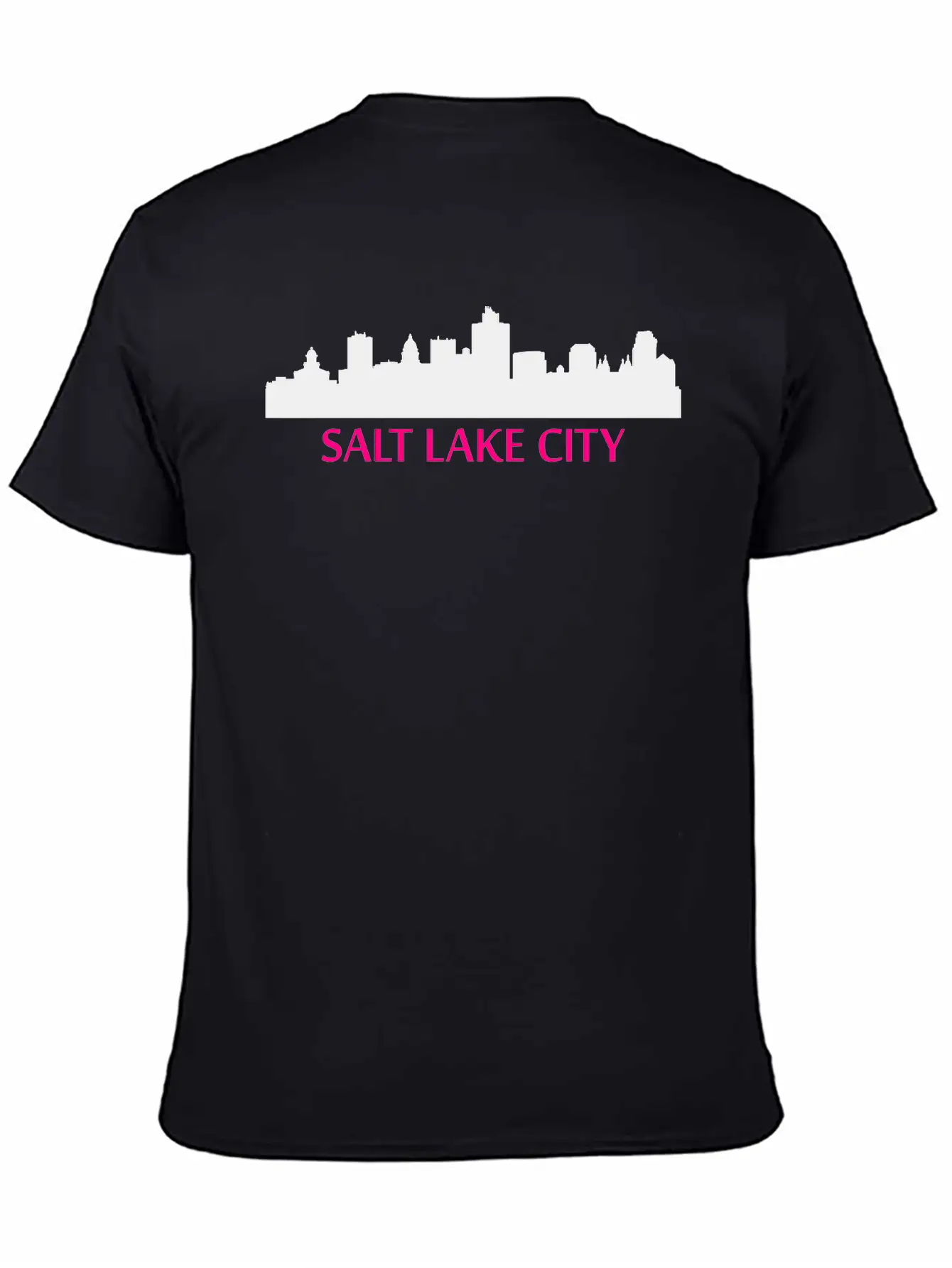 Salt Lake City, Utah Modern Fit Casual T-Shirt – Clean And Versatile Design