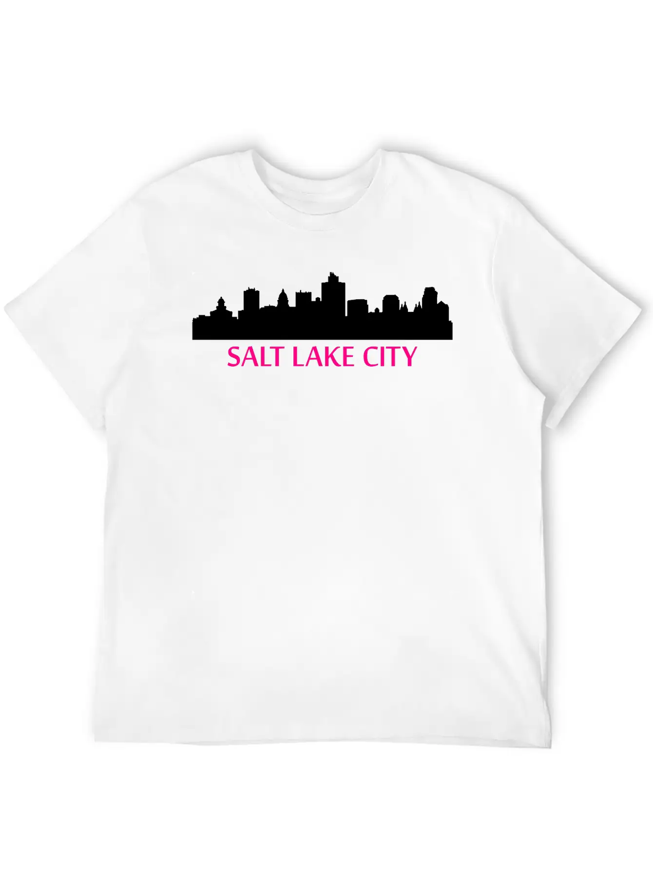Salt Lake City, Utah Modern Fit Casual T-Shirt – Clean And Versatile Design