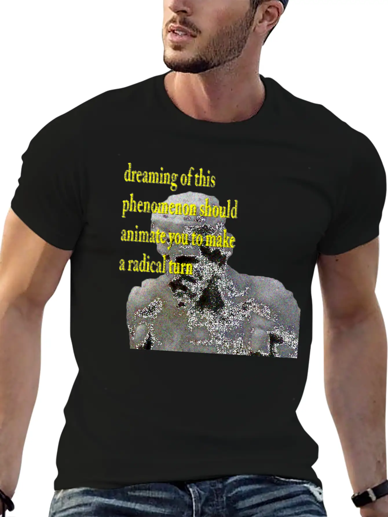 San Lazaro Classic Fit Graphic Tee For Daily Comfort – Unisex Cotton Shirt