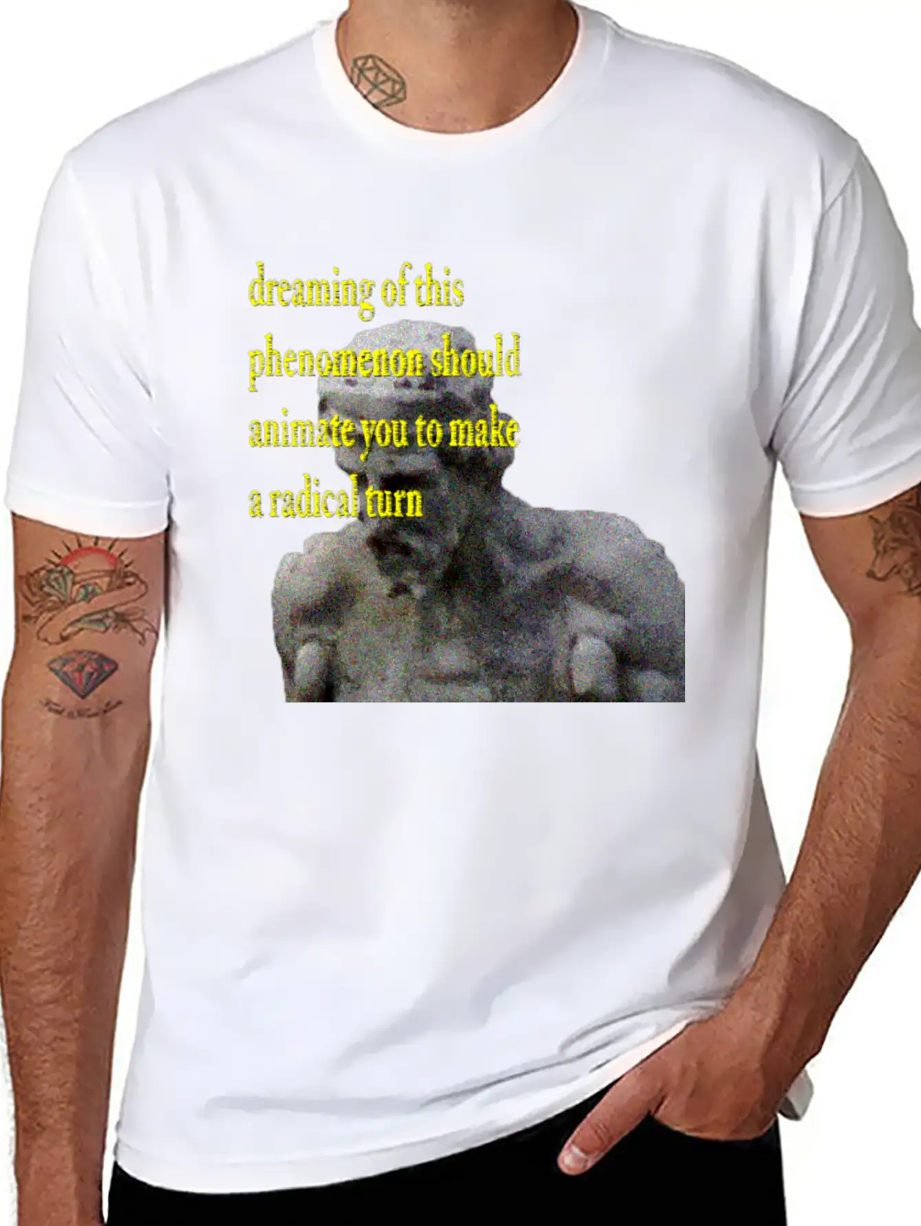 San Lazaro Classic Fit Graphic Tee For Daily Comfort – Unisex Cotton Shirt