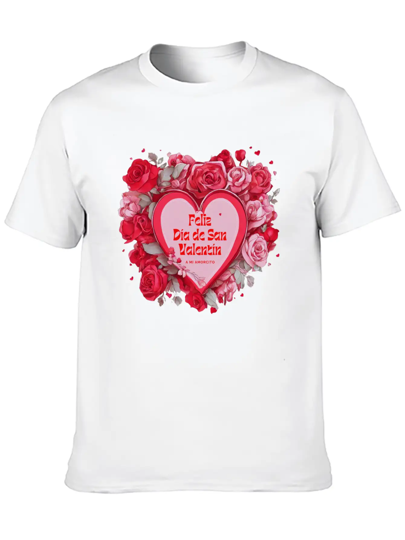 San Valentín Classic Fit Graphic Tee For Daily Comfort – Unisex Cotton Shirt