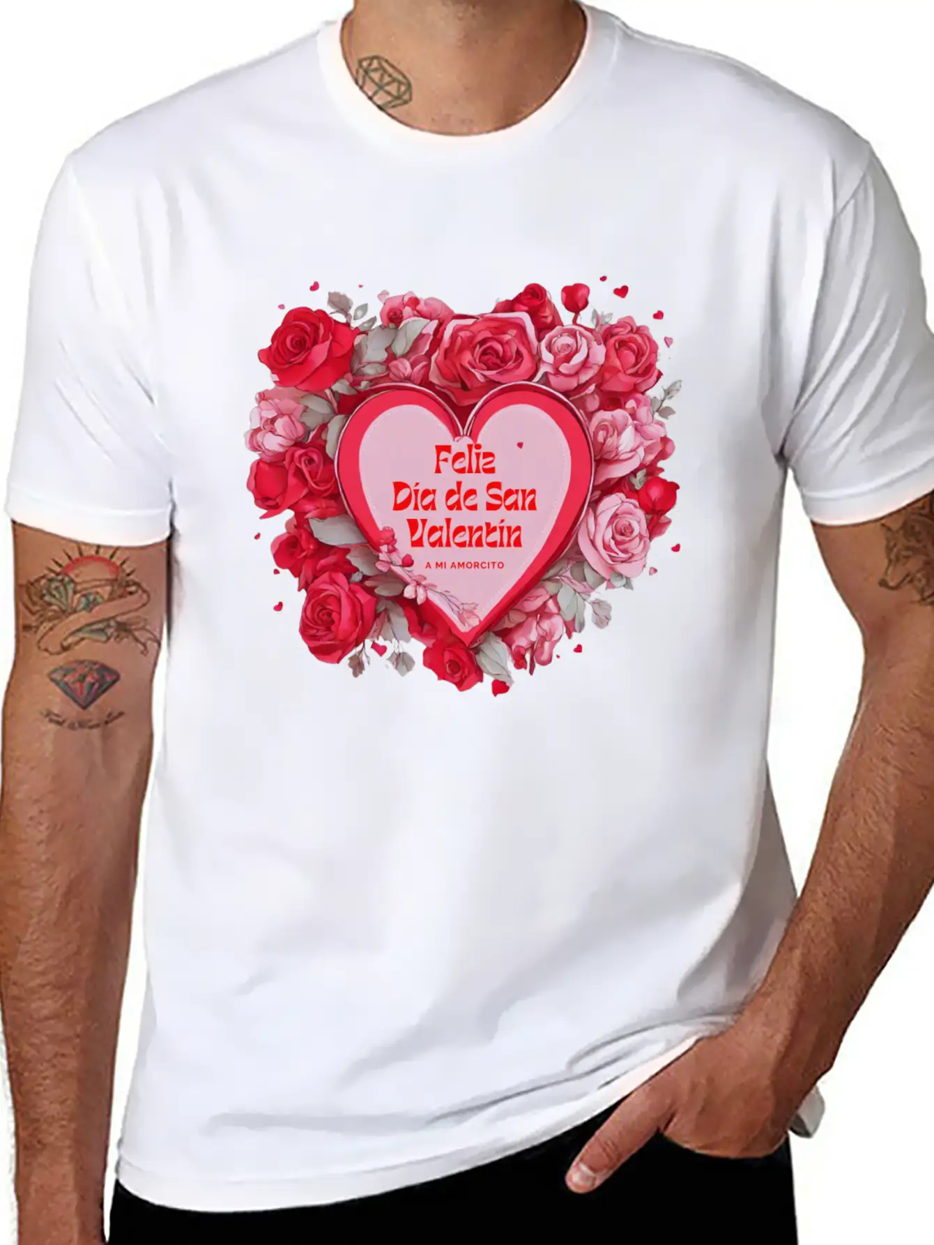 San Valentín Classic Fit Graphic Tee For Daily Comfort – Unisex Cotton Shirt