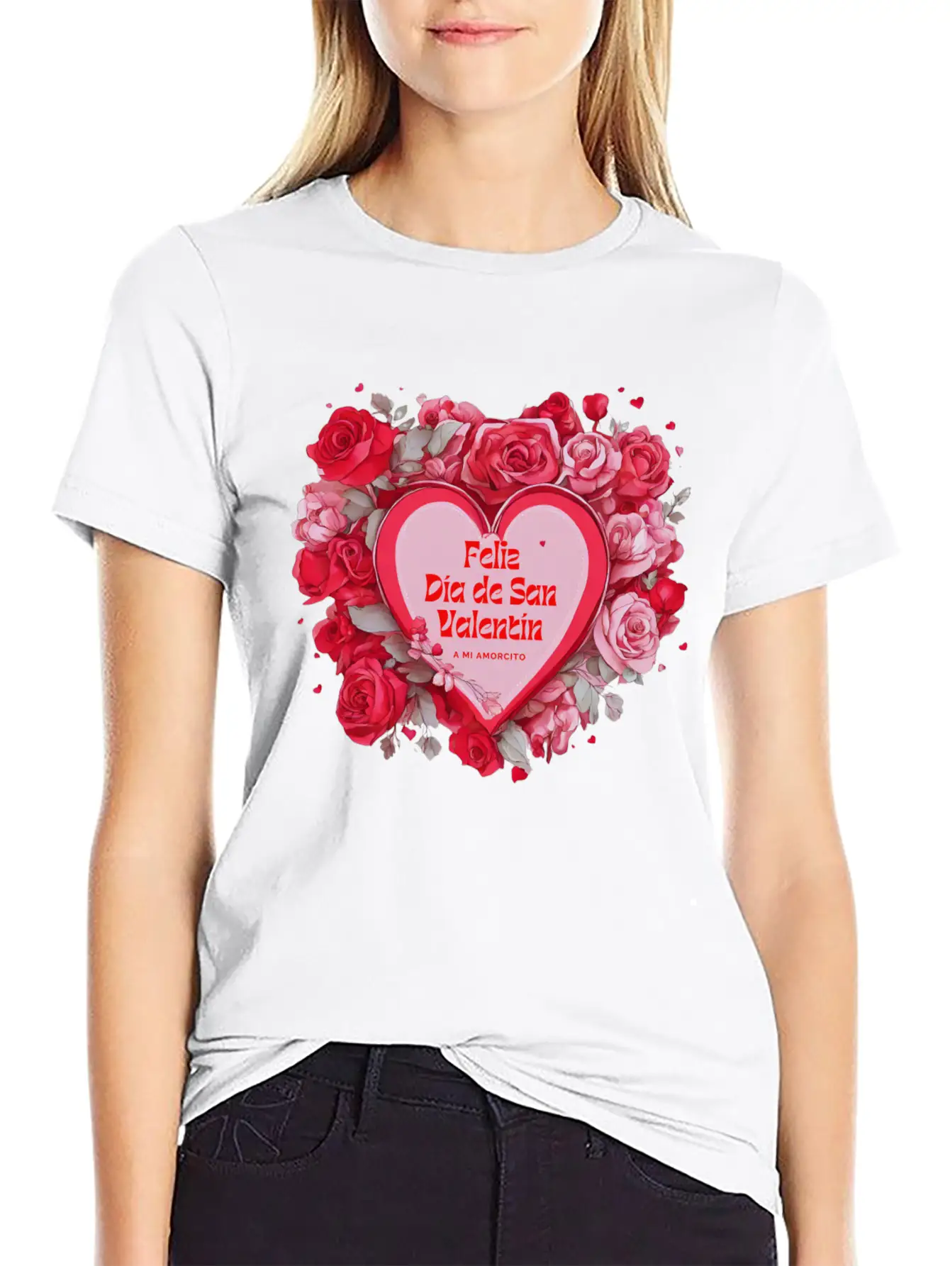 San Valentín Classic Fit Graphic Tee For Daily Comfort – Unisex Cotton Shirt