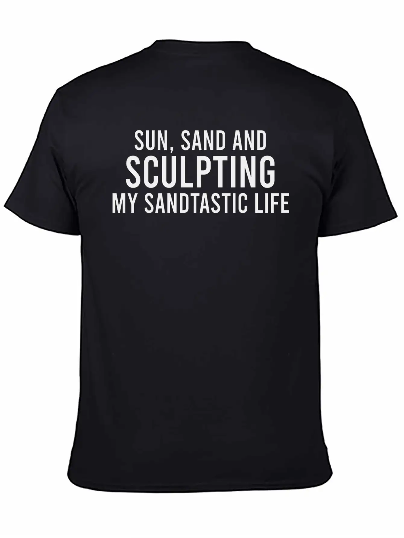 Sand Sculptor, Sand Castle Lover, Sand Art Essential Cotton Tee For Daily Outfits – Unisex Style