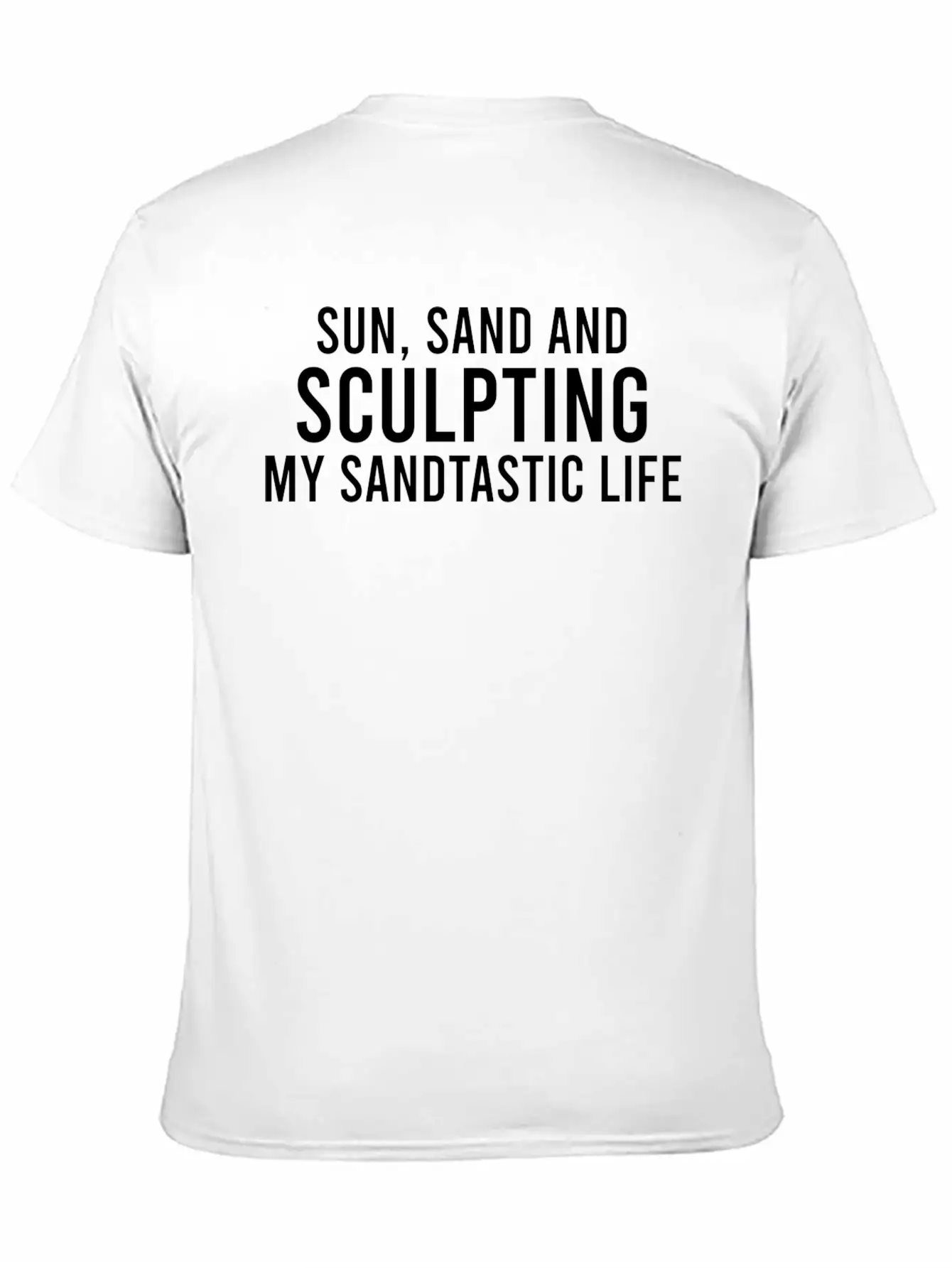 Sand Sculptor, Sand Castle Lover, Sand Art Essential Cotton Tee For Daily Outfits – Unisex Style