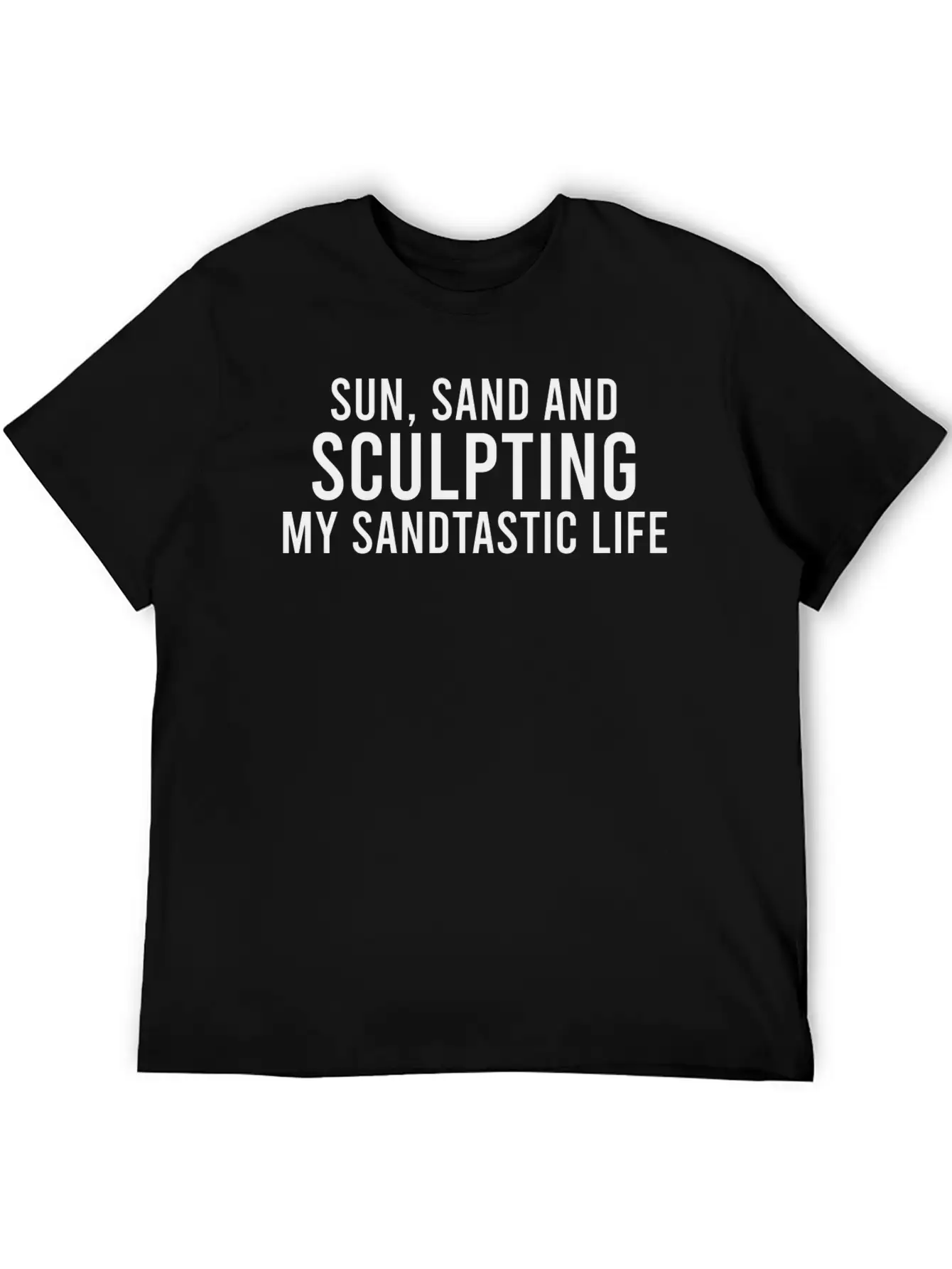 Sand Sculptor, Sand Castle Lover, Sand Art Essential Cotton Tee For Daily Outfits – Unisex Style