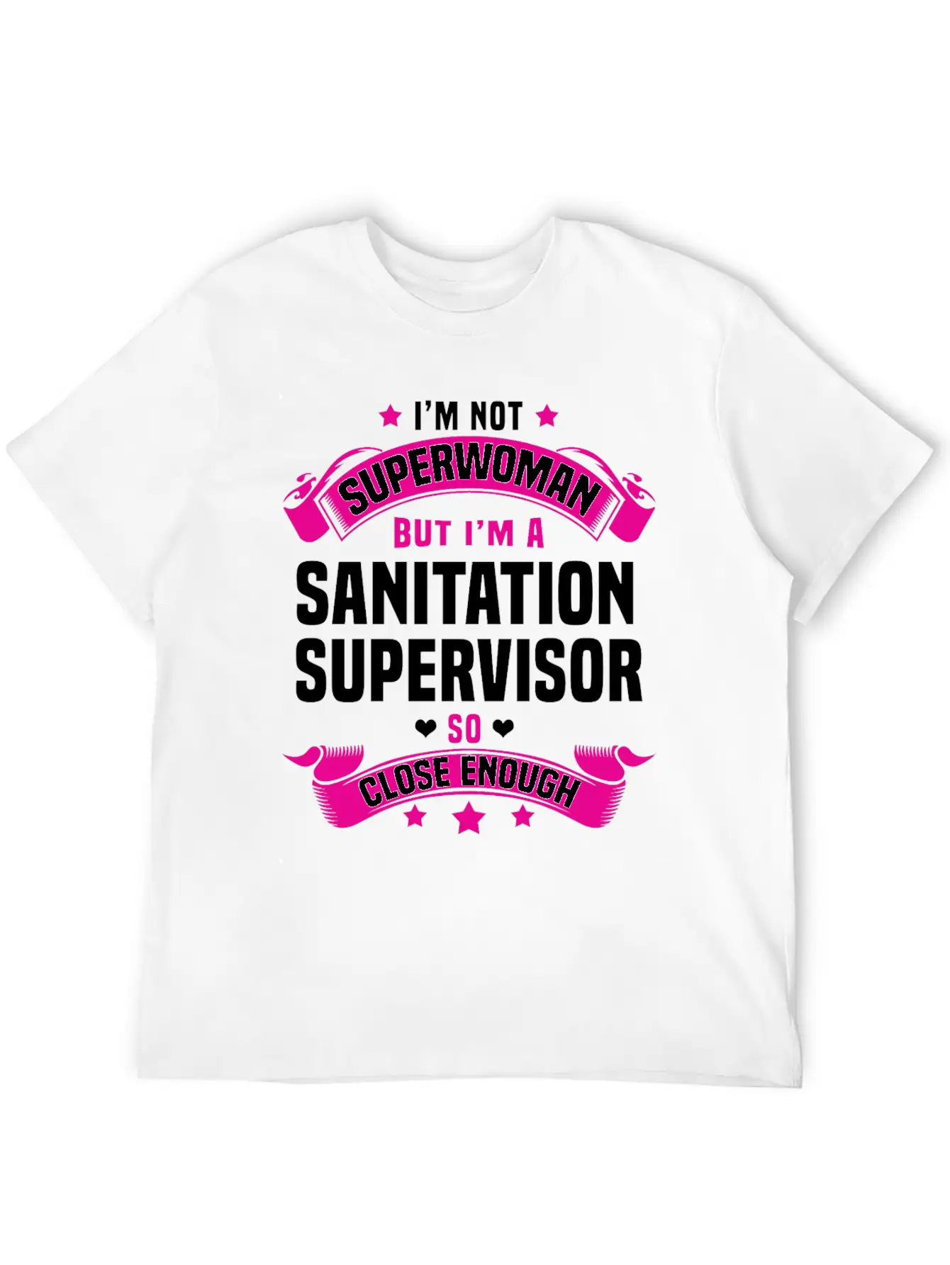 Sanitation Supervisor Lightweight Cotton T-Shirt – Daily Comfort Graphic Shirt