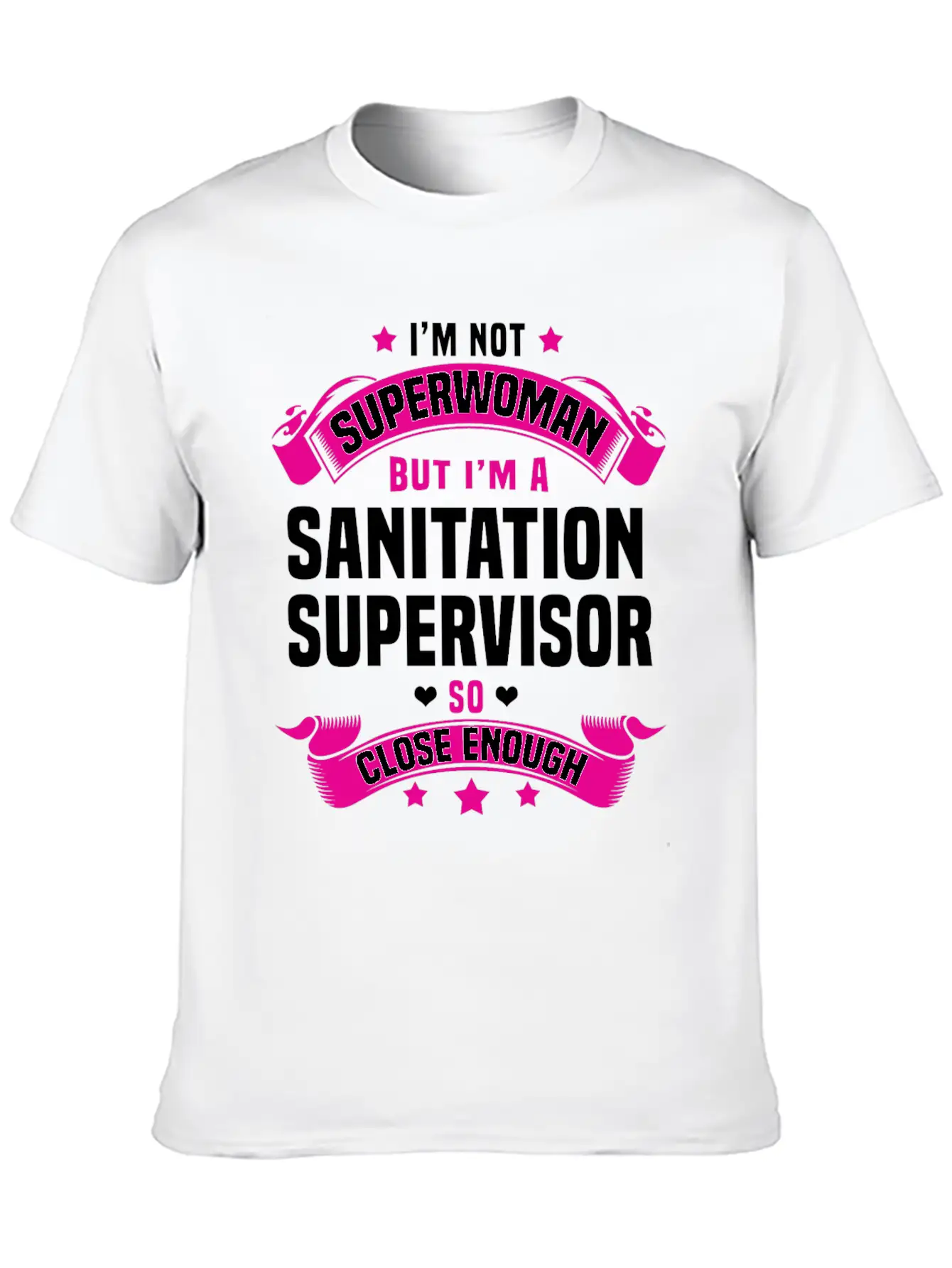 Sanitation Supervisor Lightweight Cotton T-Shirt – Daily Comfort Graphic Shirt