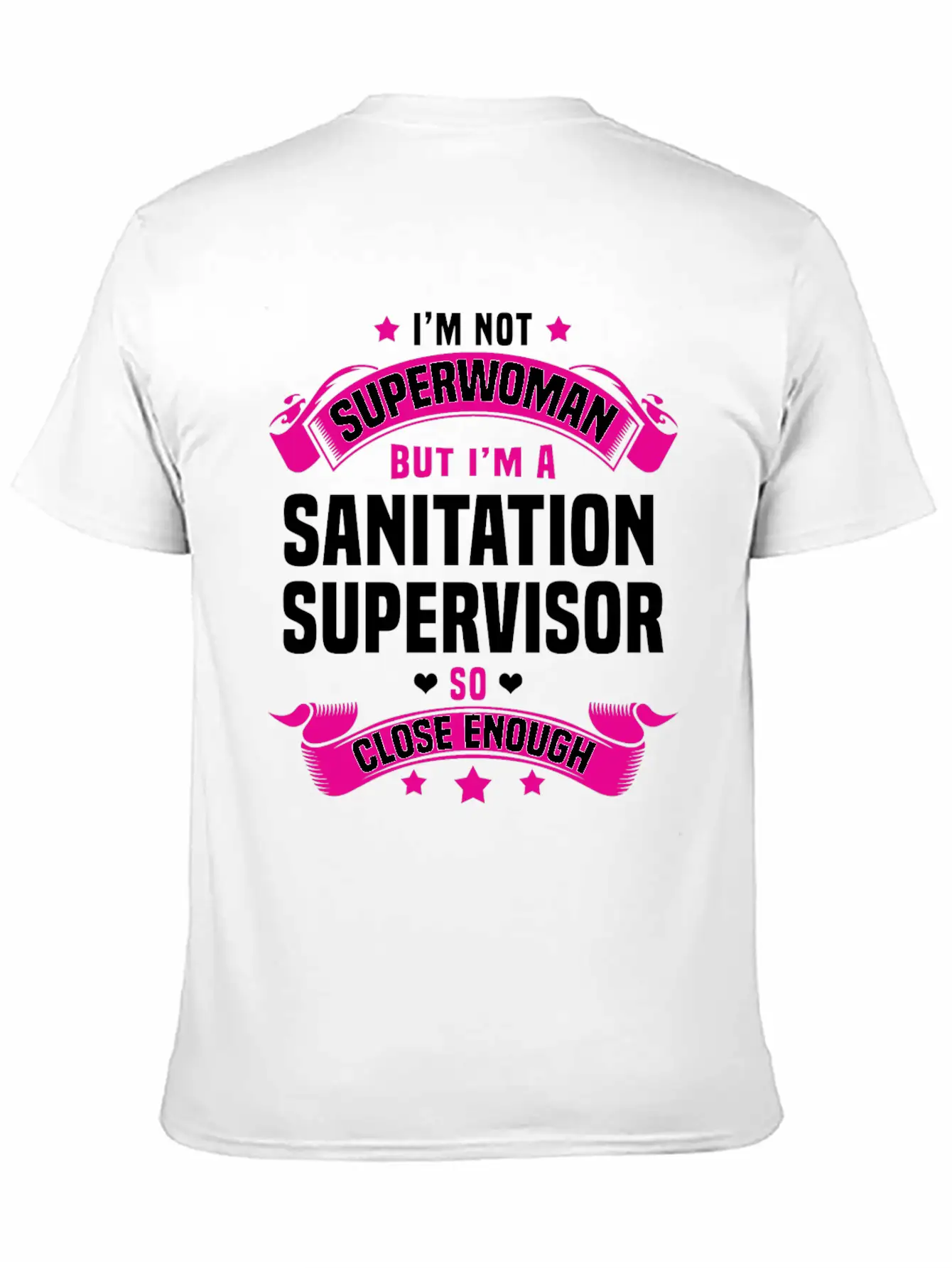 Sanitation Supervisor Lightweight Cotton T-Shirt – Daily Comfort Graphic Shirt