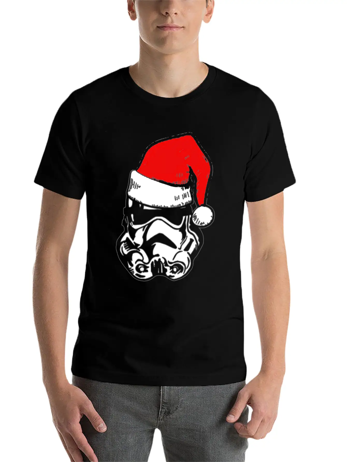 SANTA Strong Unisex Casual T-Shirt – Clean Design For Daily Comfort