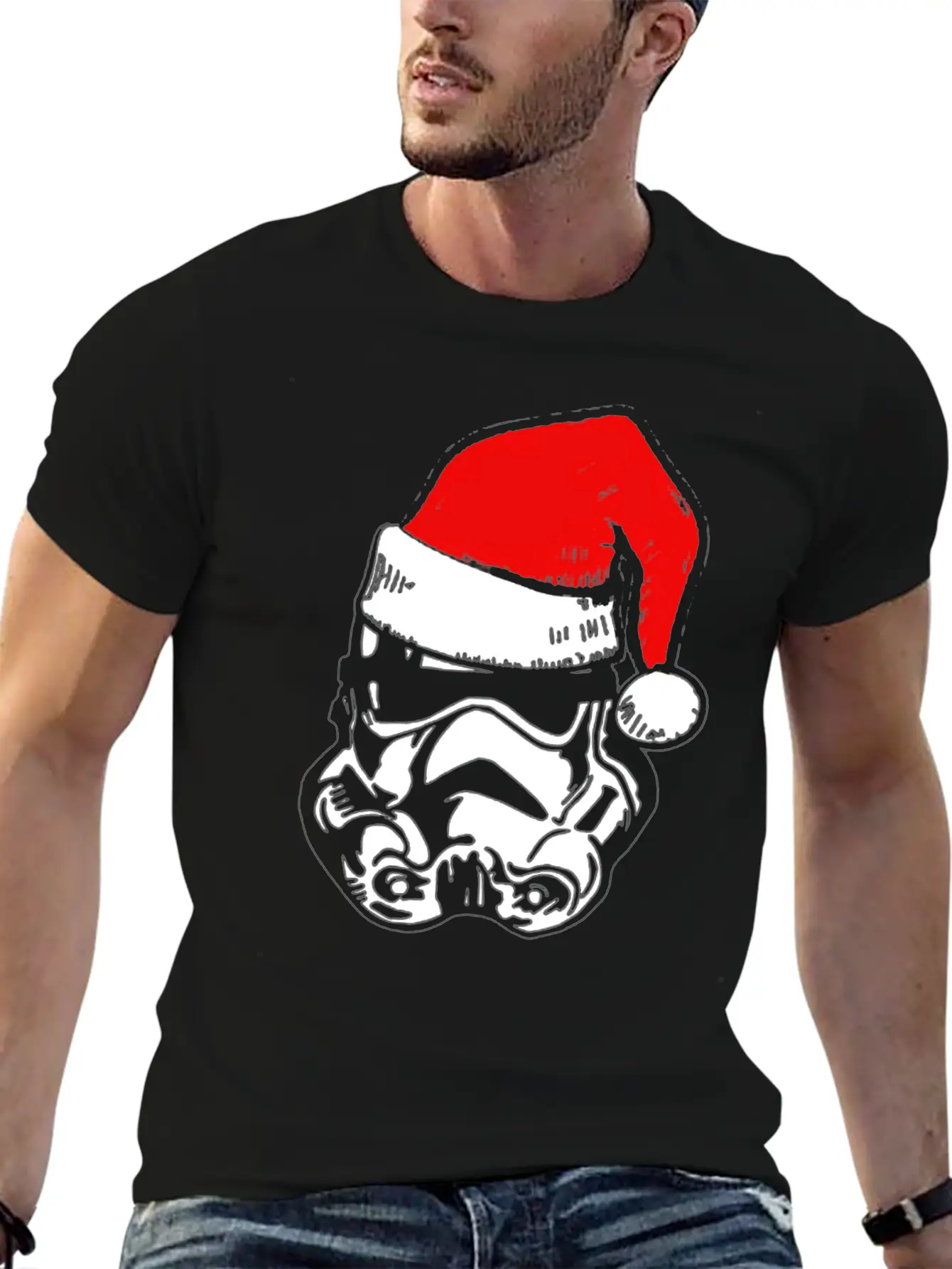 SANTA Strong Unisex Casual T-Shirt – Clean Design For Daily Comfort