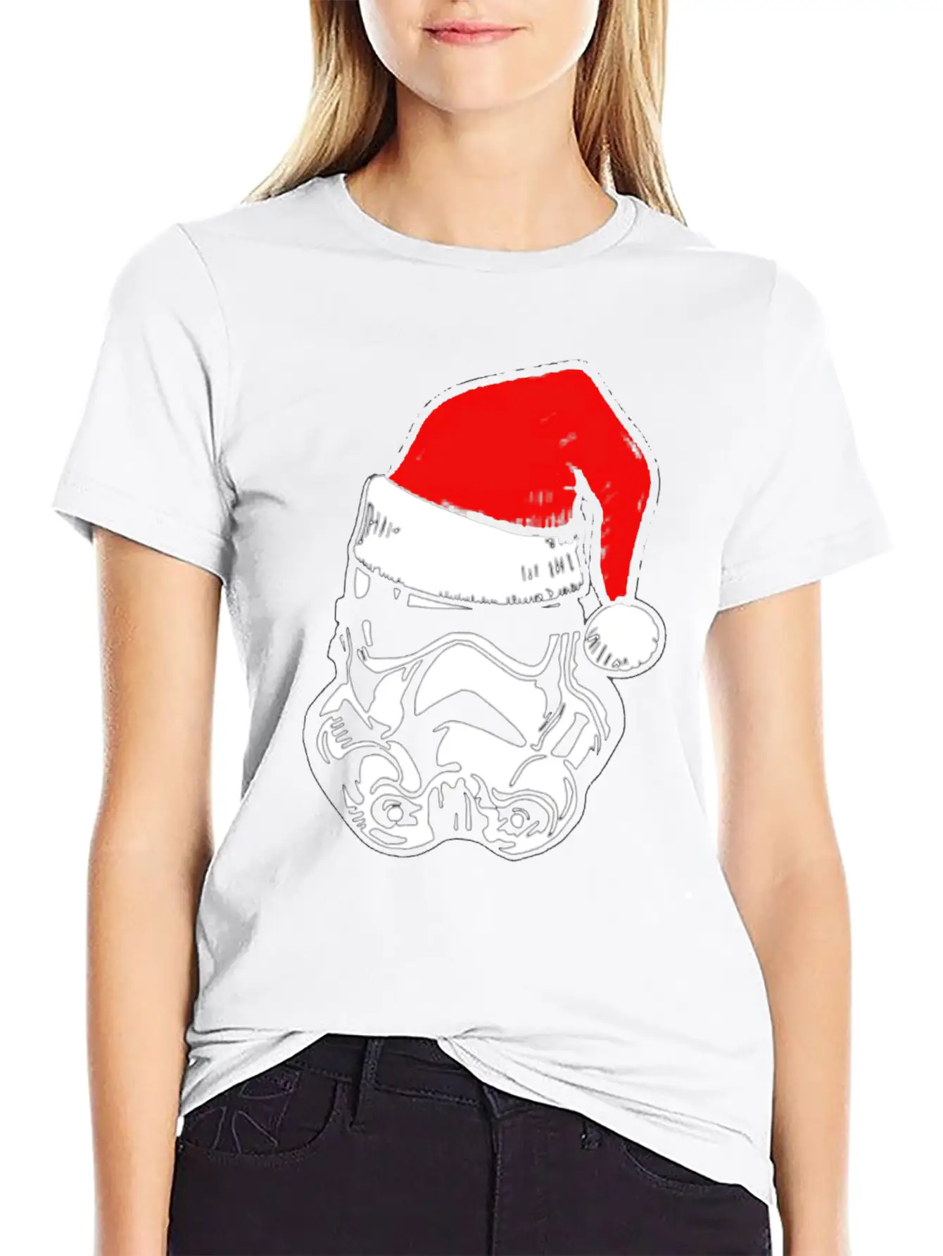 SANTA Strong Unisex Casual T-Shirt – Clean Design For Daily Comfort