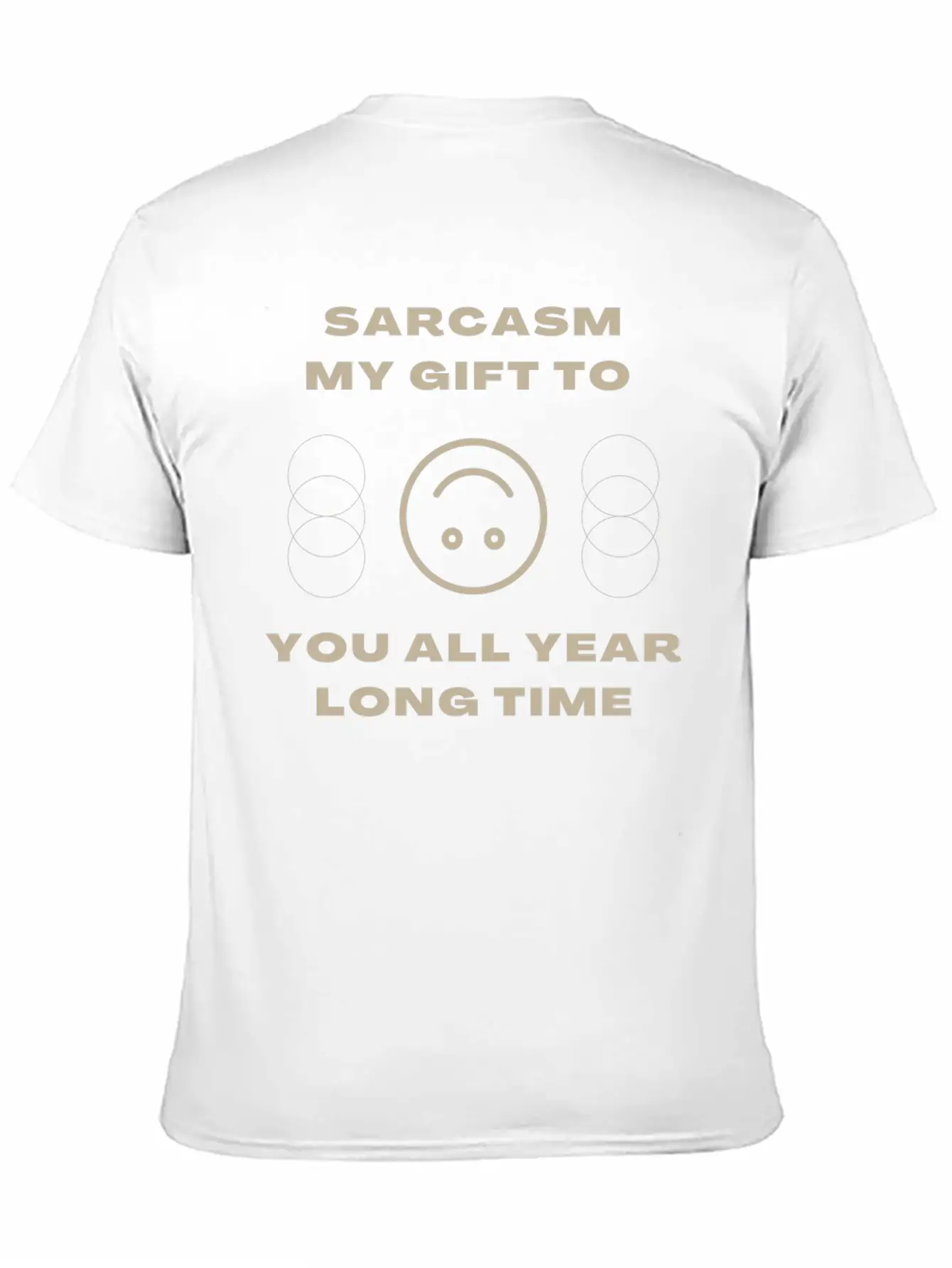 Sarcasm My To You All Year Long Essential Cotton Tee For Daily Outfits – Unisex Style