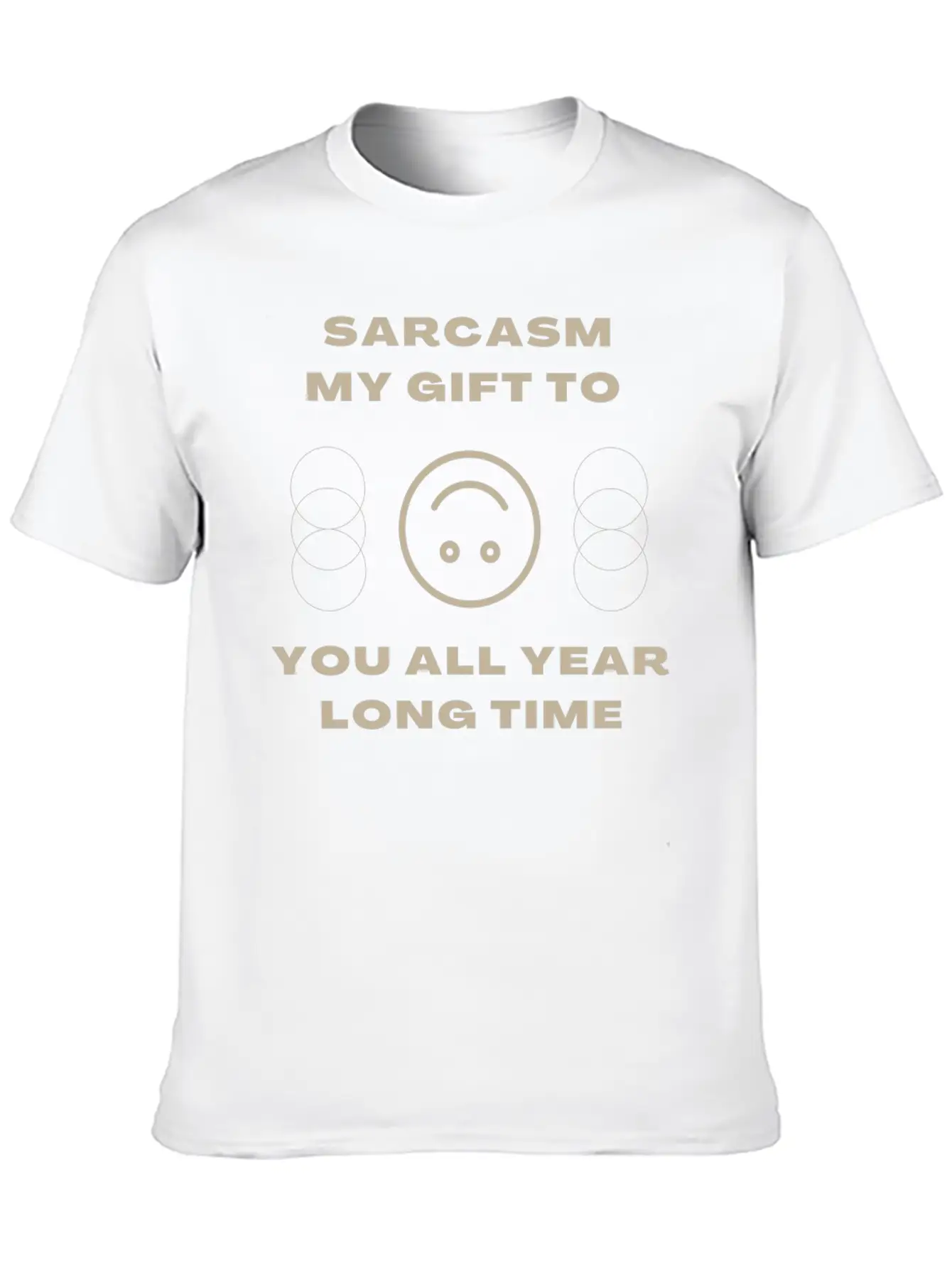 Sarcasm My To You All Year Long Essential Cotton Tee For Daily Outfits – Unisex Style