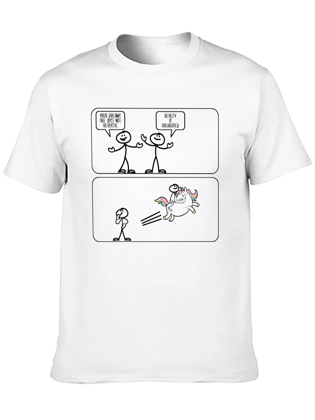 Sarcasm Reality Is Overrated Gift Basic Graphic T-Shirt – Daily Comfort In Soft Cotton