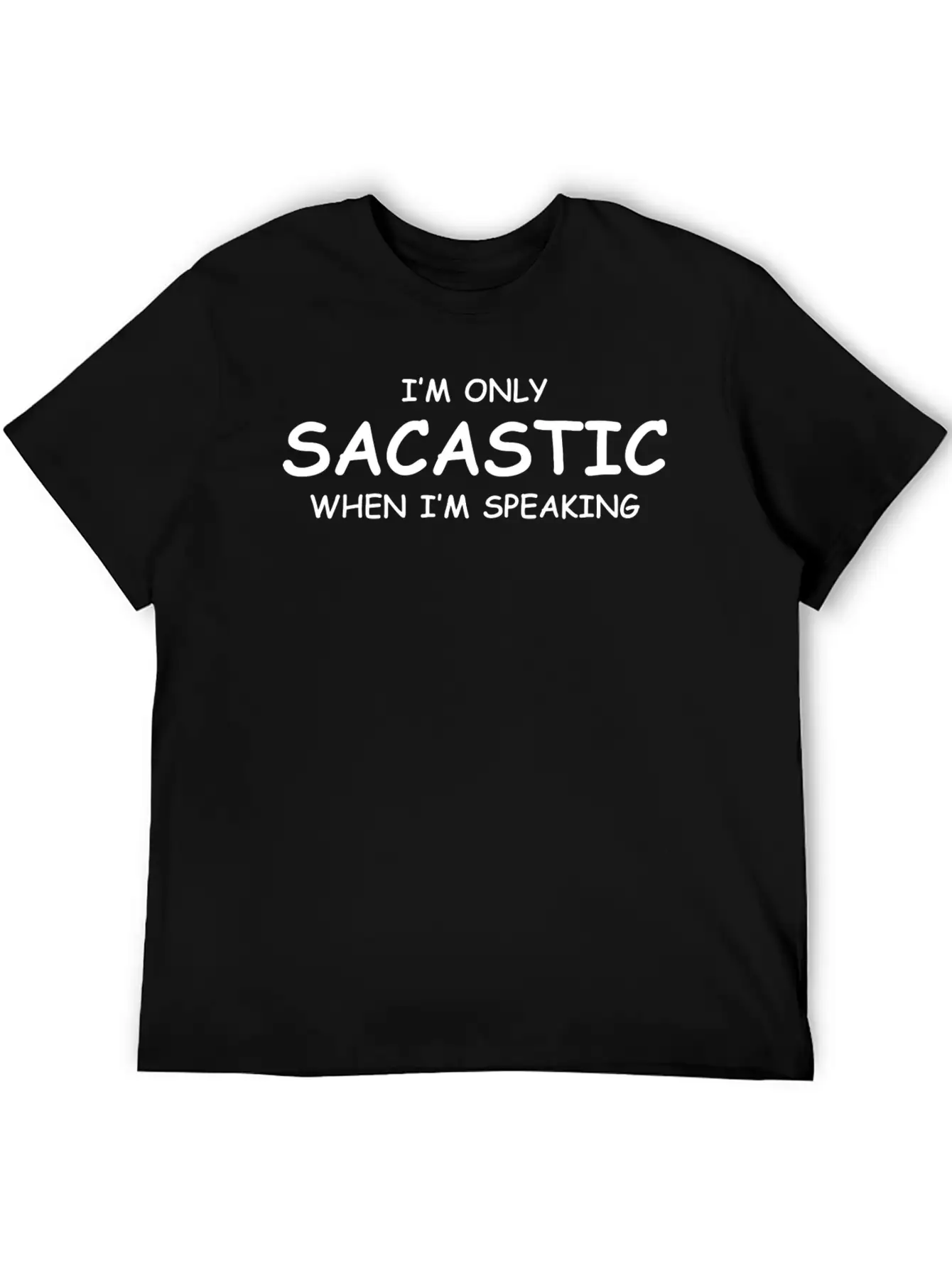 Sarcastic When I'm Speaking Soft Cotton Short Sleeve Tee – Unisex Wardrobe Staple