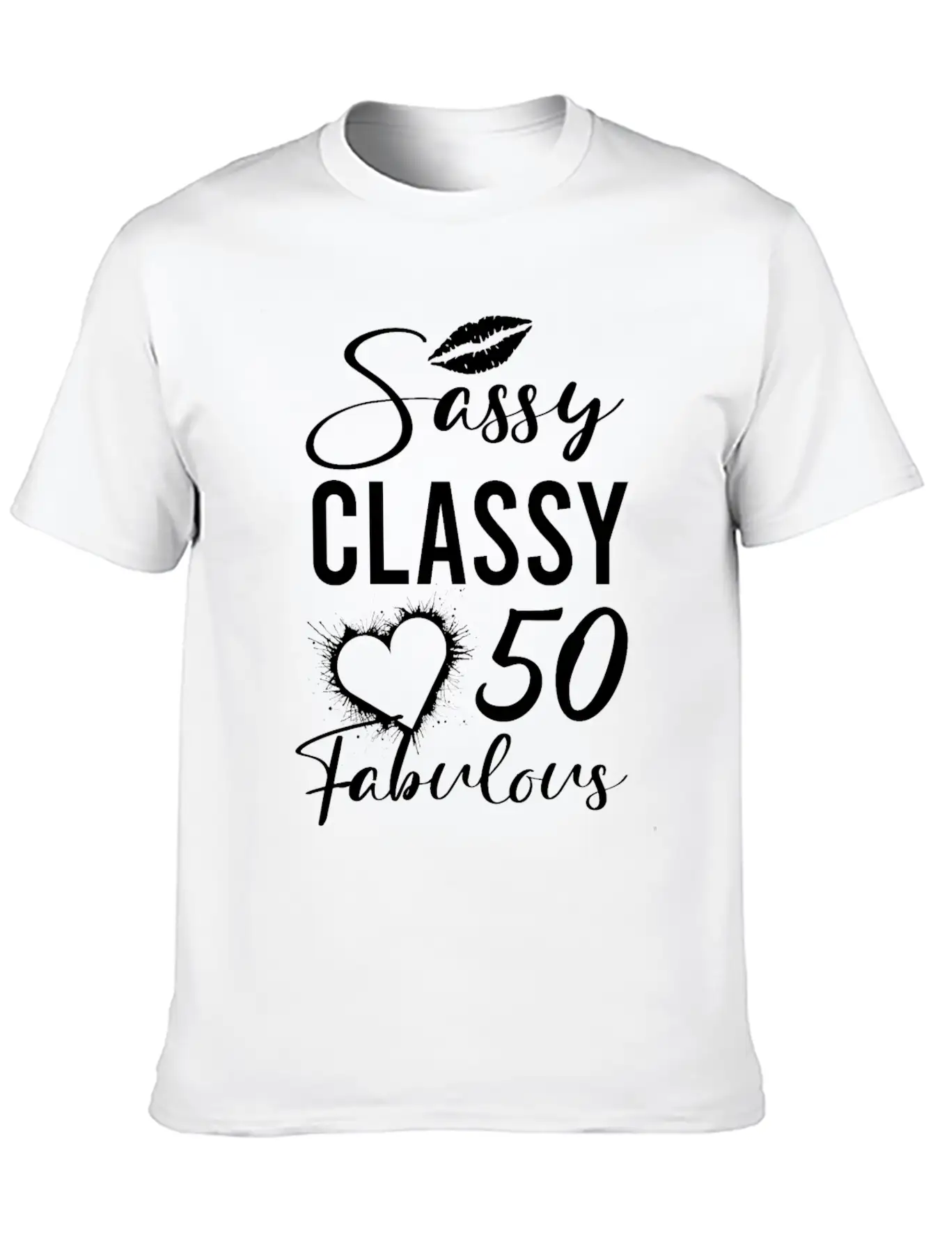 Sassy Classy 50 Essential Cotton Tee For Daily Outfits – Unisex Style