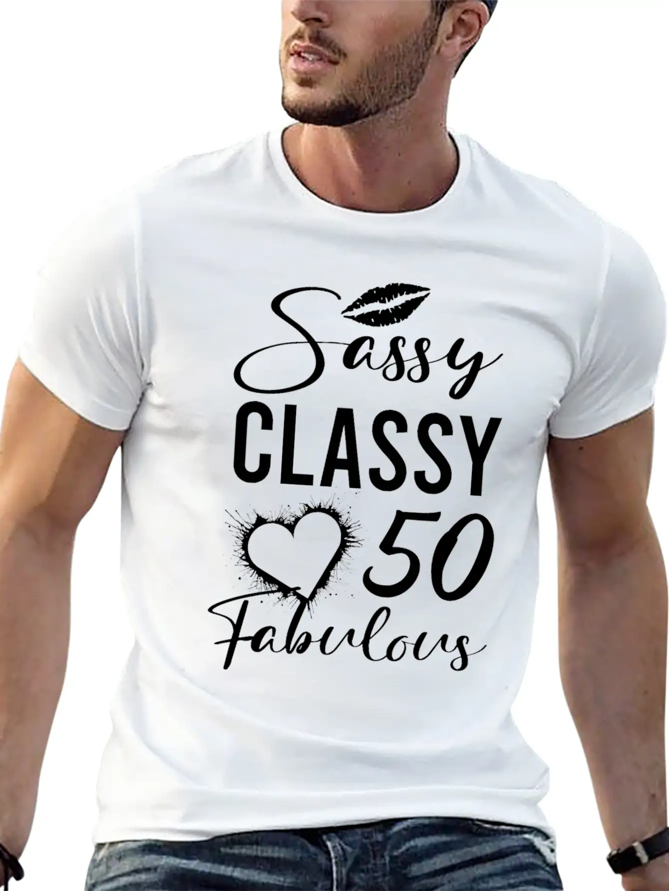 Sassy Classy 50 Essential Cotton Tee For Daily Outfits – Unisex Style