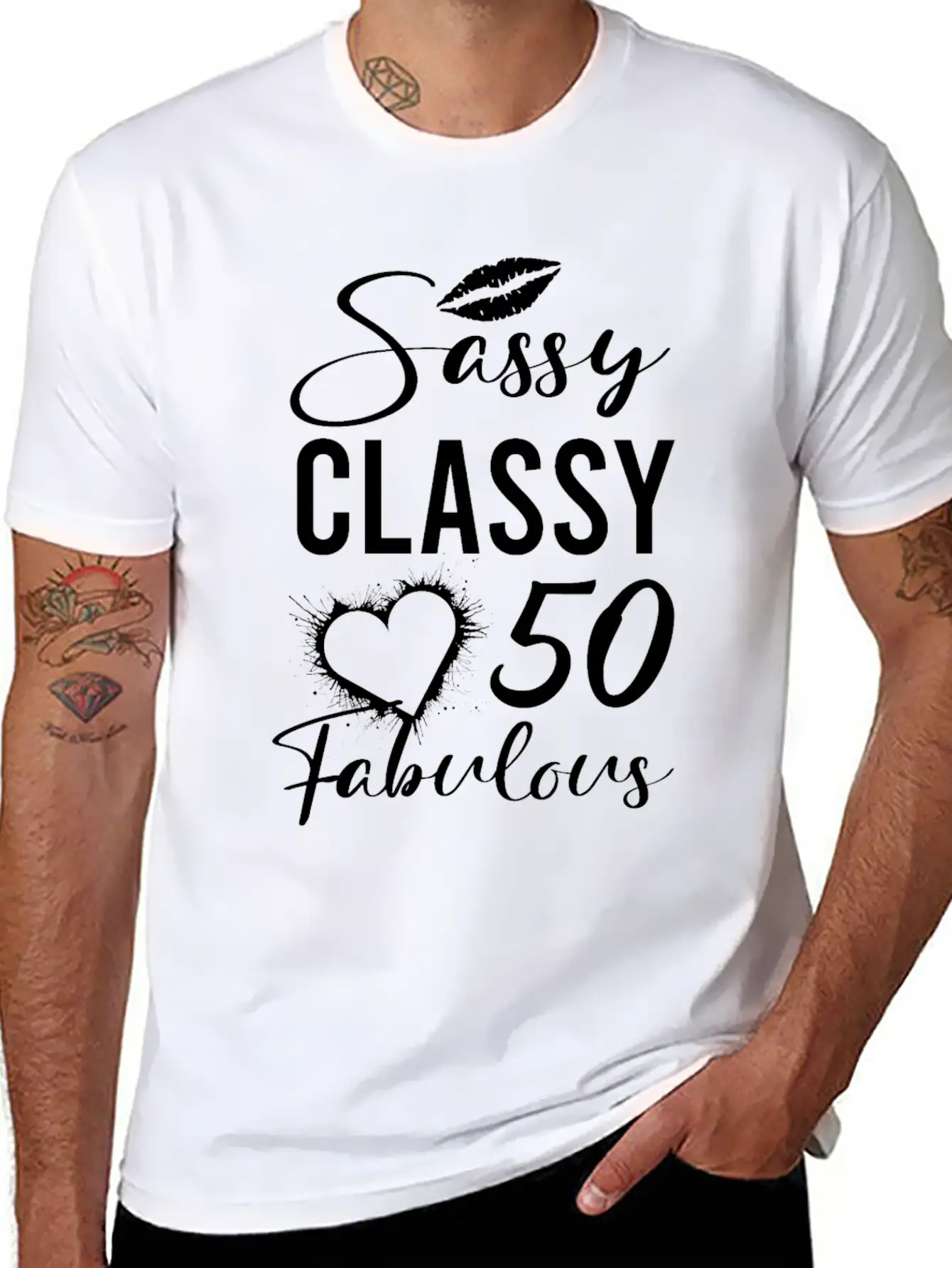 Sassy Classy 50 Essential Cotton Tee For Daily Outfits – Unisex Style
