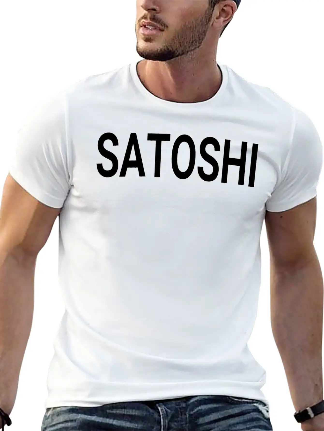 Satoshi Unisex Casual T-Shirt – Clean Design For Daily Comfort