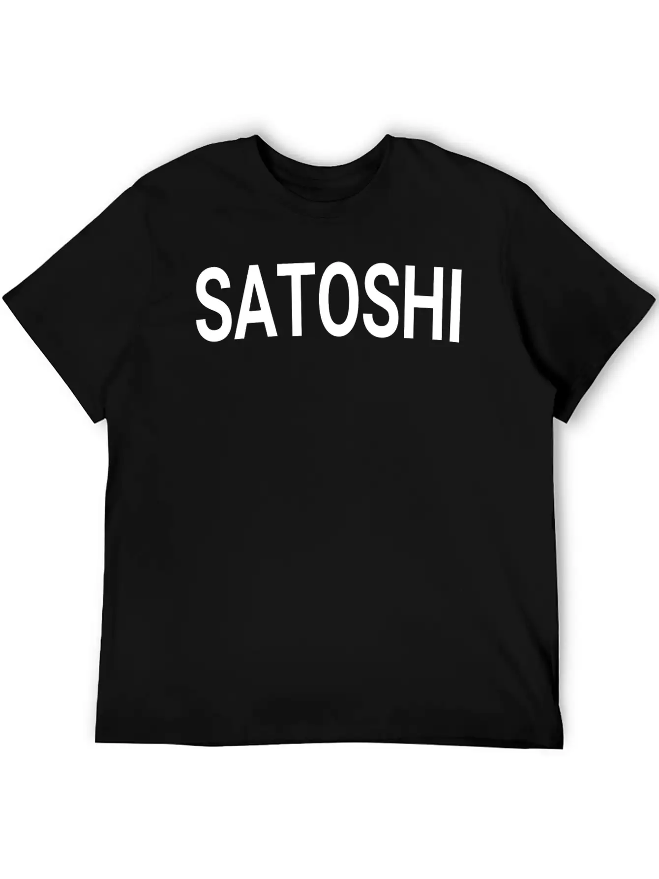 Satoshi Unisex Casual T-Shirt – Clean Design For Daily Comfort
