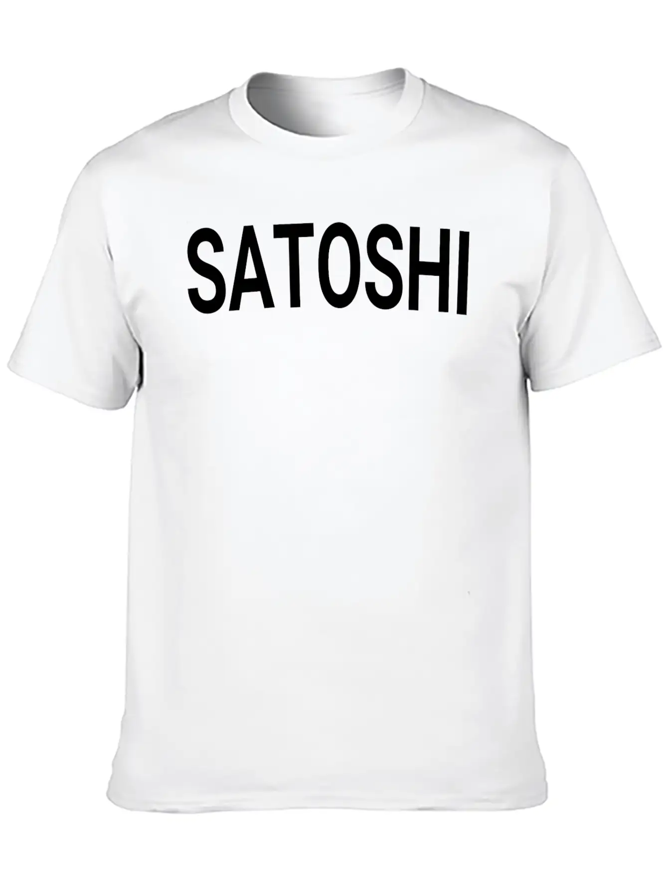 Satoshi Unisex Casual T-Shirt – Clean Design For Daily Comfort