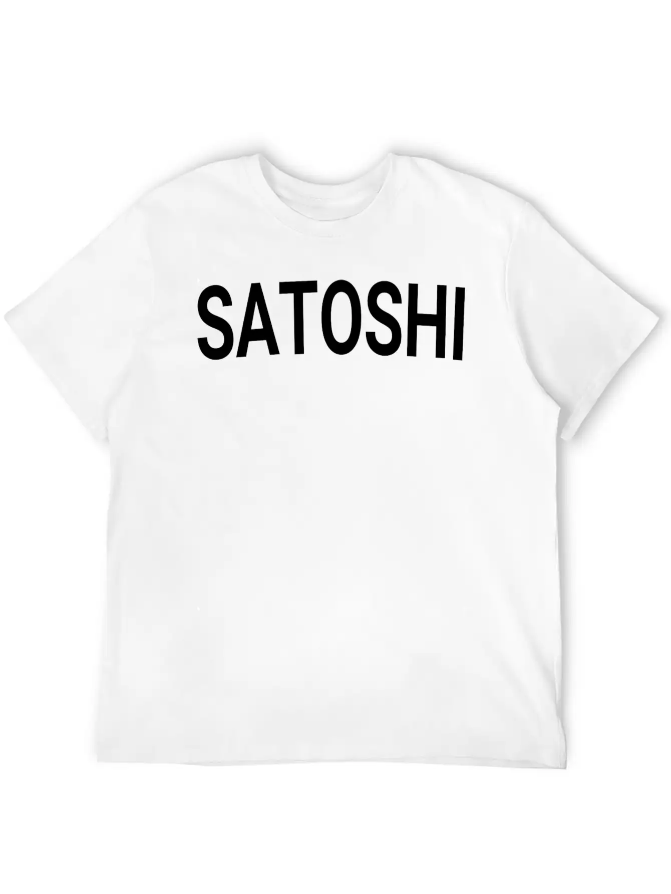 Satoshi Unisex Casual T-Shirt – Clean Design For Daily Comfort