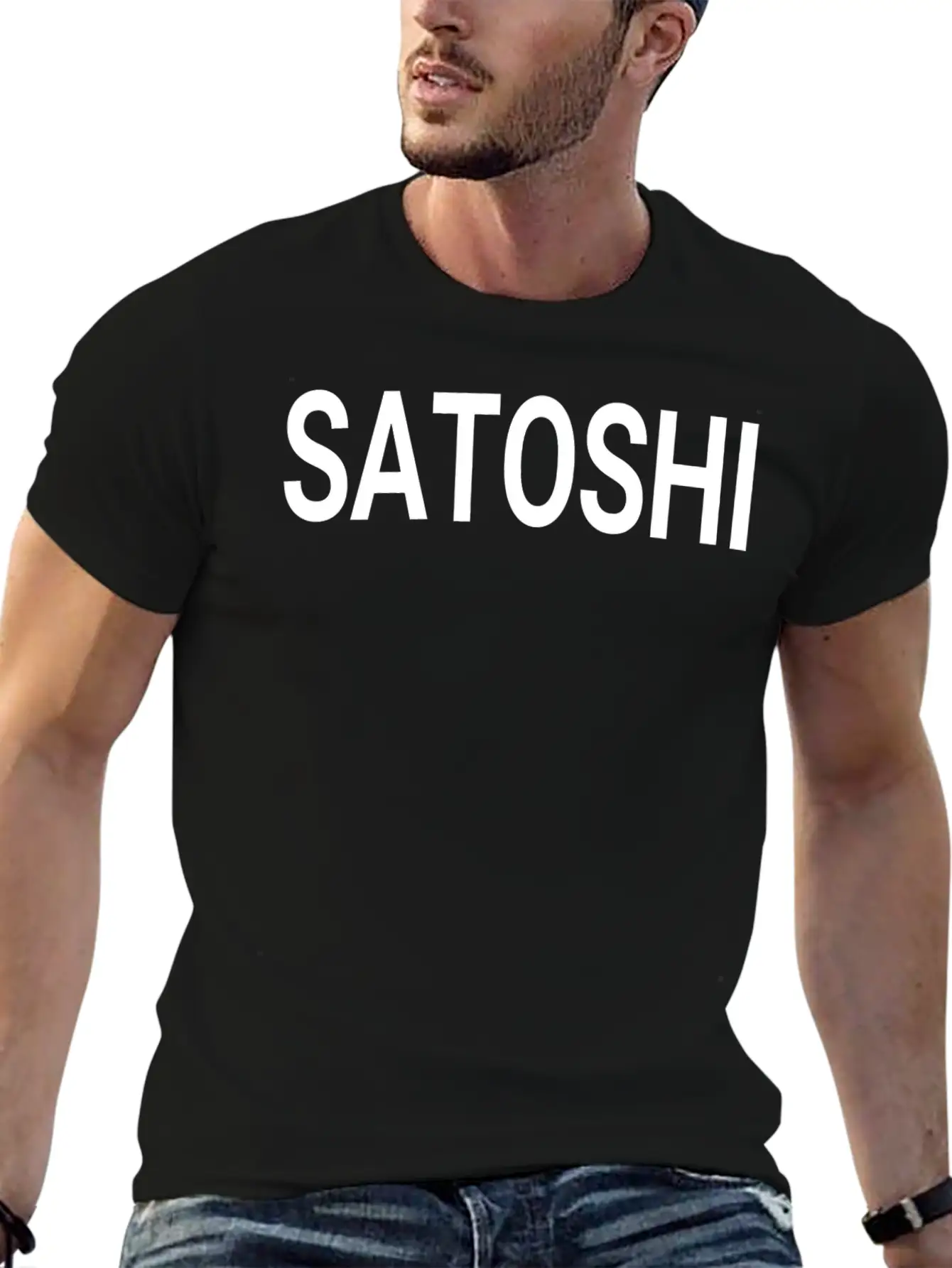 Satoshi Unisex Casual T-Shirt – Clean Design For Daily Comfort