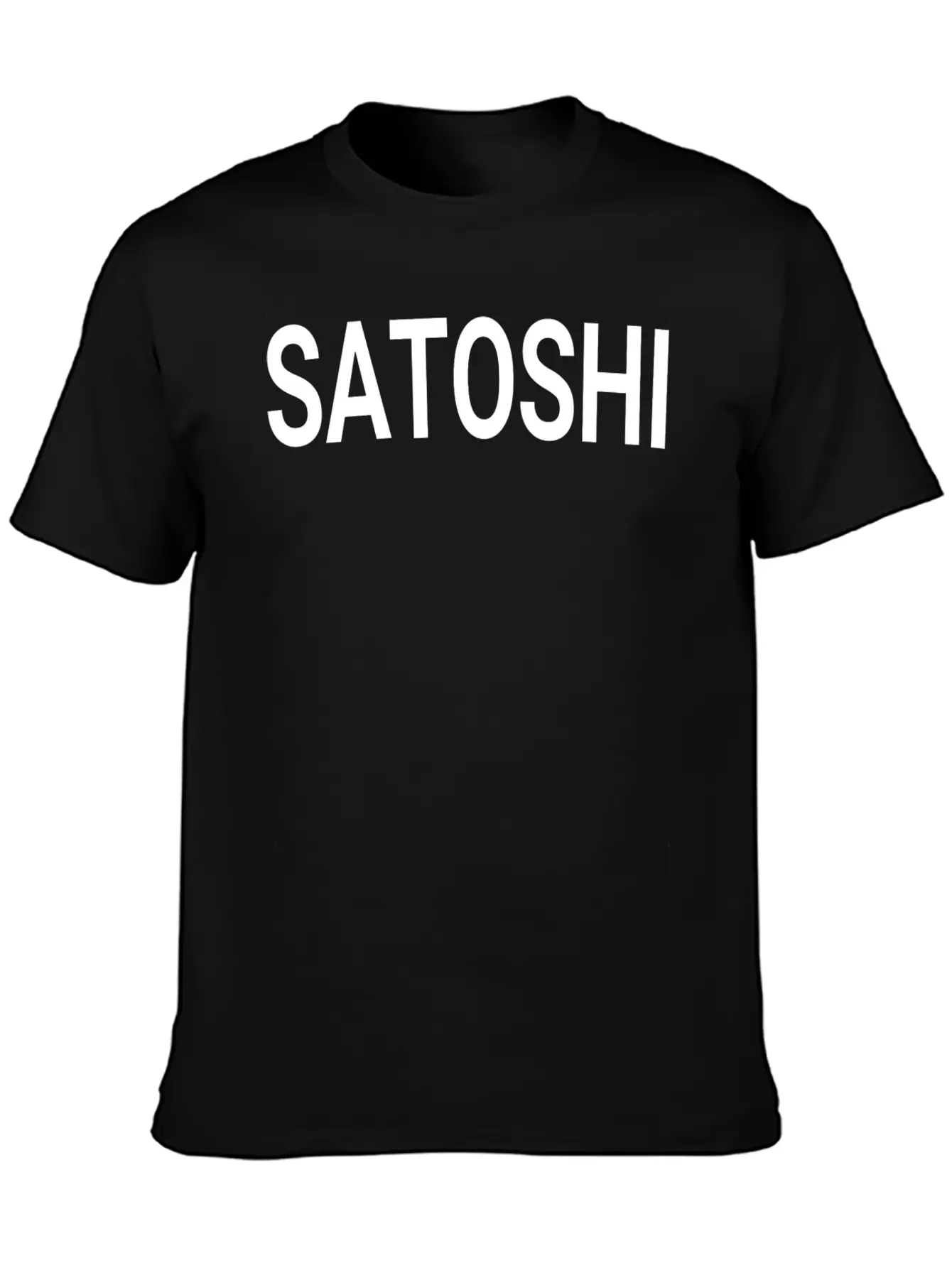 Satoshi Unisex Casual T-Shirt – Clean Design For Daily Comfort