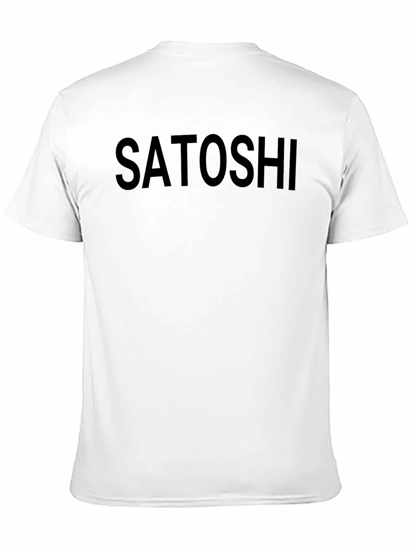 Satoshi Unisex Casual T-Shirt – Clean Design For Daily Comfort