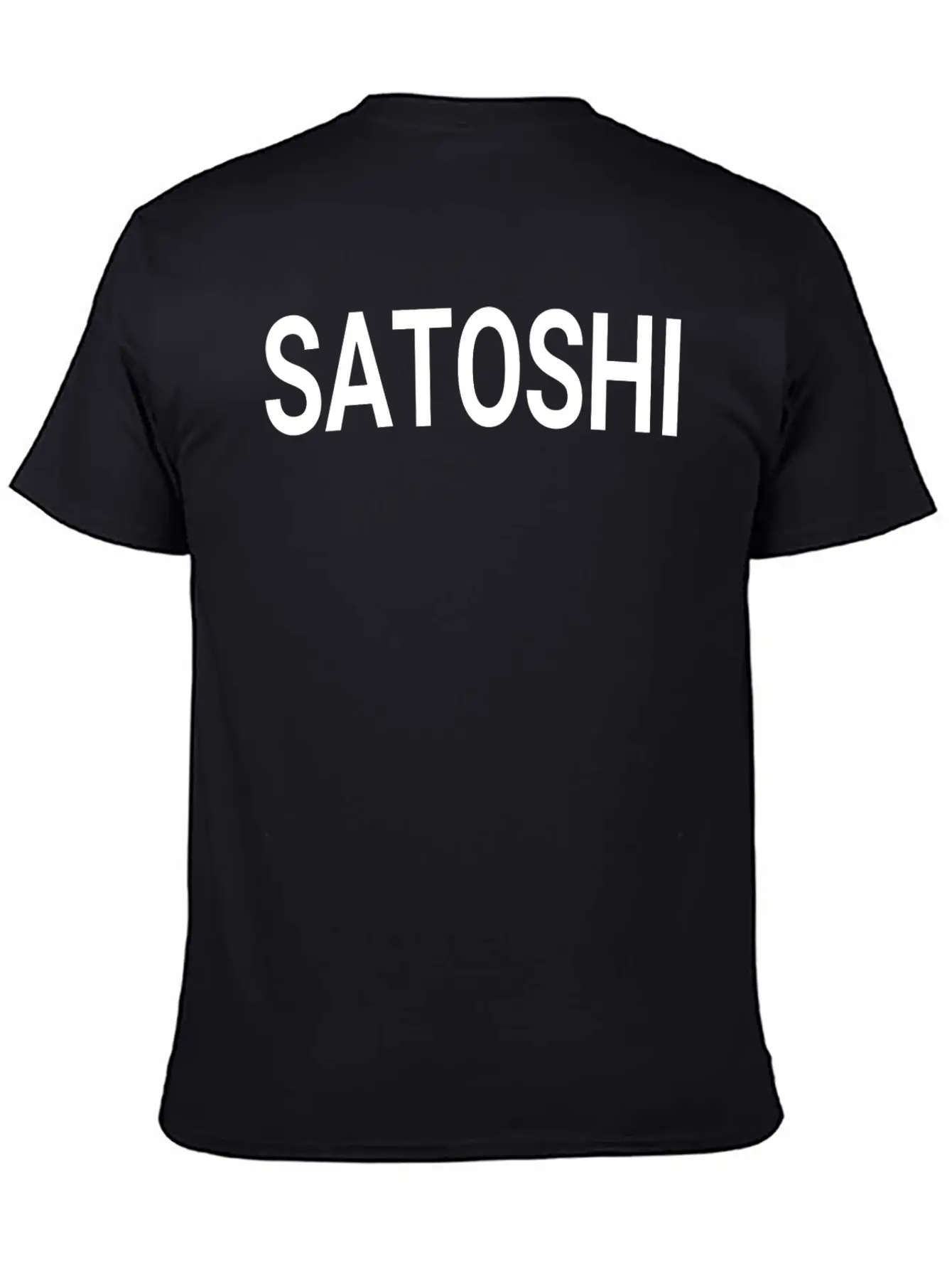 Satoshi Unisex Casual T-Shirt – Clean Design For Daily Comfort