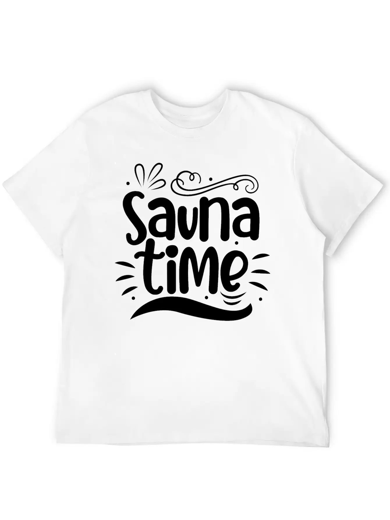 Sauna Time Gift Sauna House Banya Hamam Spa Soft Cotton Short Sleeve Tee – Unisex Wardrobe Staple