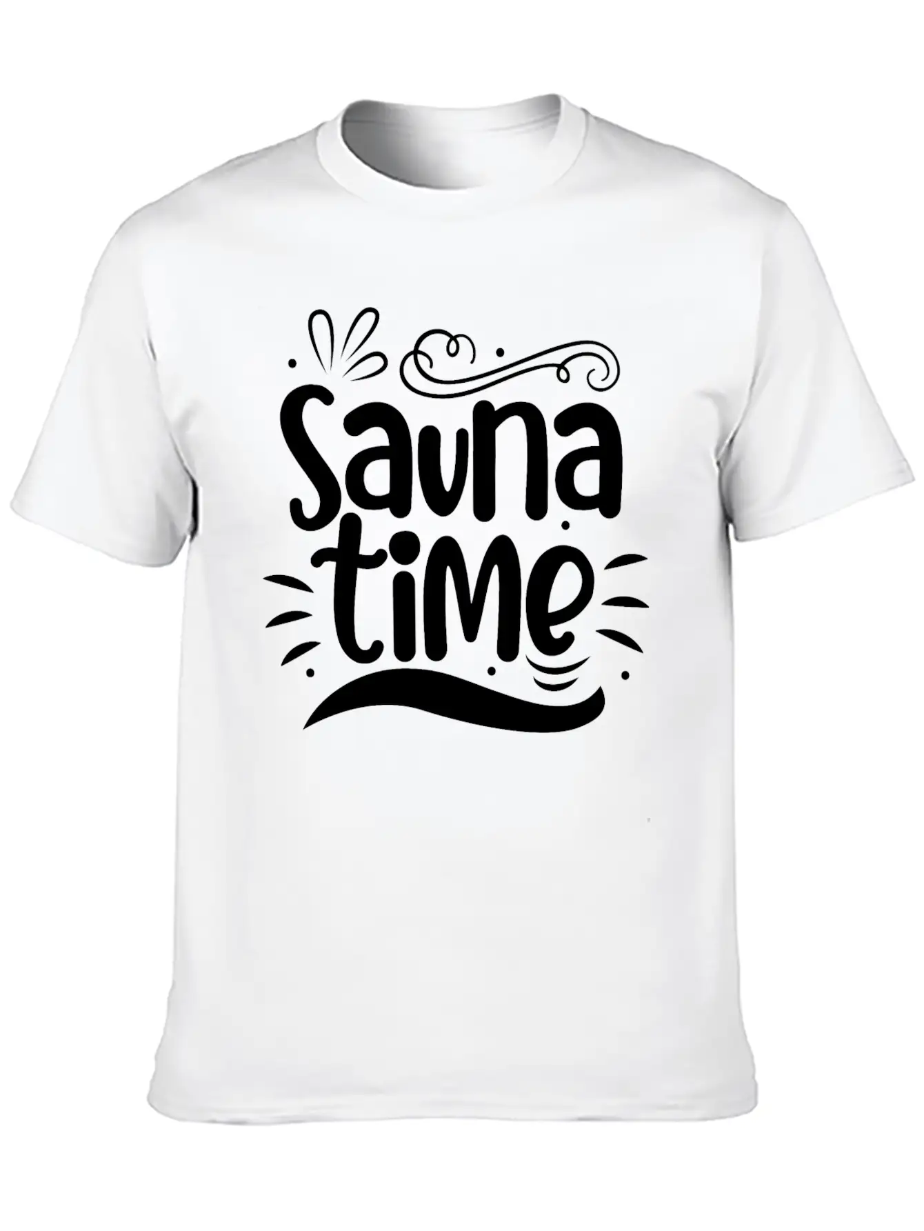 Sauna Time Gift Sauna House Banya Hamam Spa Soft Cotton Short Sleeve Tee – Unisex Wardrobe Staple