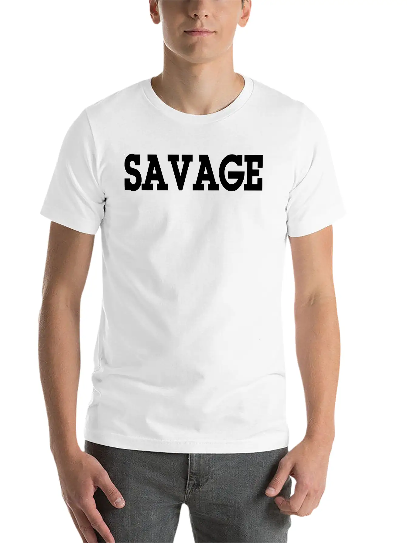 Sav1 Stylish Everyday T-Shirt – Unisex Basic Cotton Tee